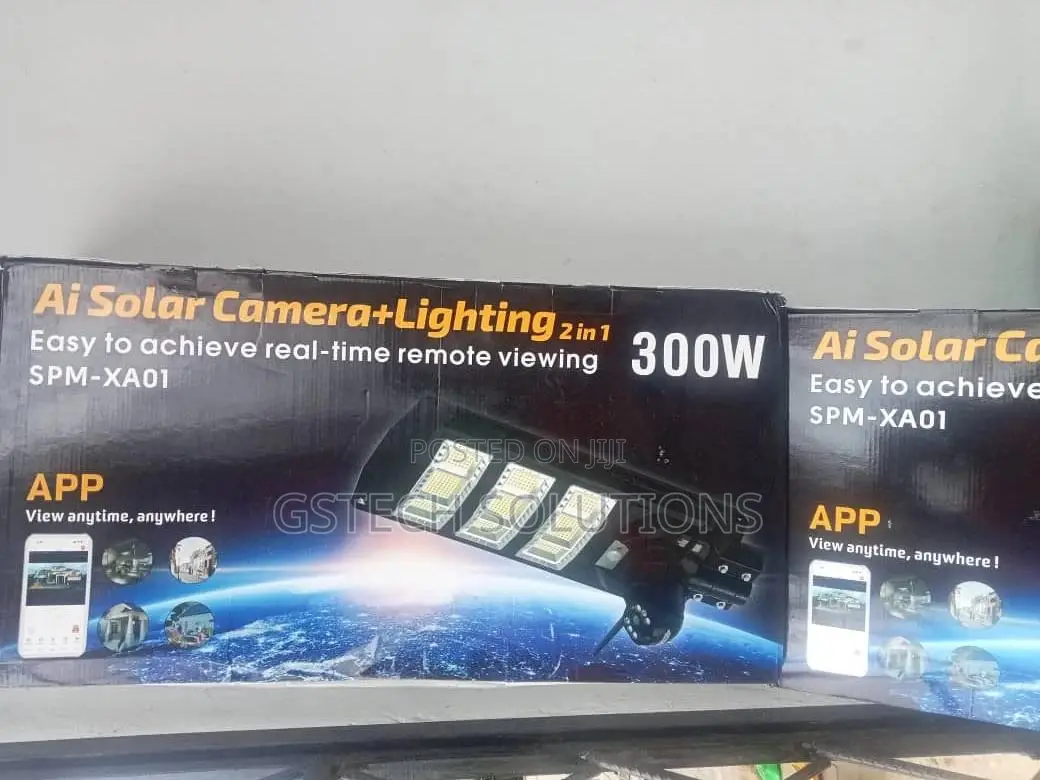 All in One 4g Solar Light With PTZ Camera With Sim+ Sd Card