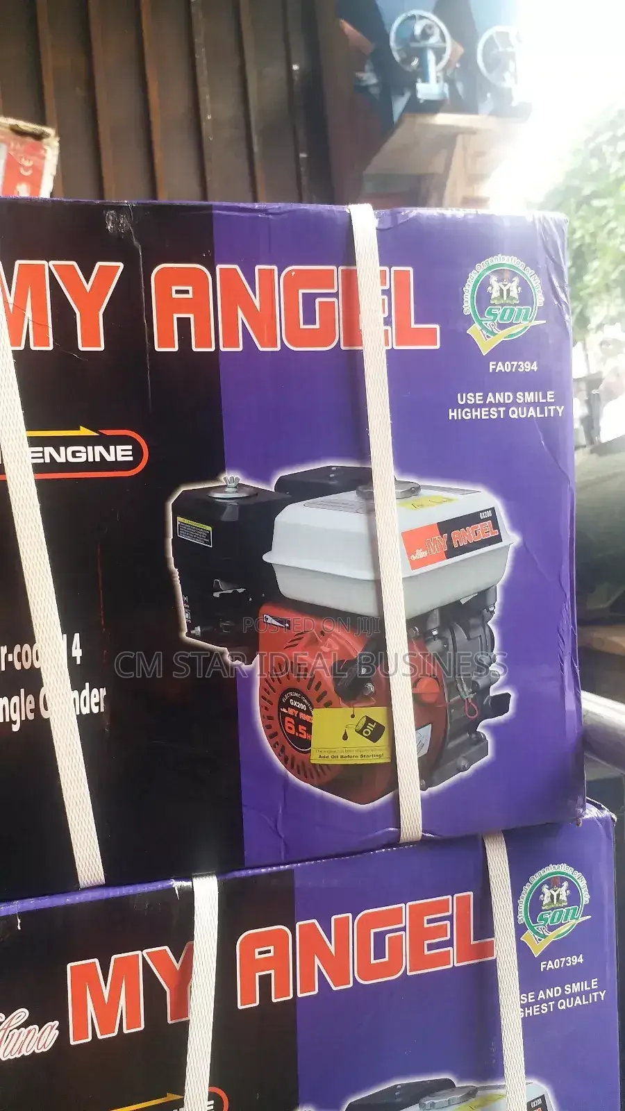 My Angel Gx200 Granding Engine With Oil Alact