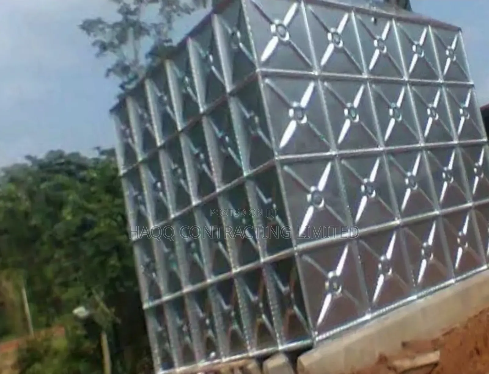 Water Tank Cosntruction/FRP GRP/Pressed Steel Panels