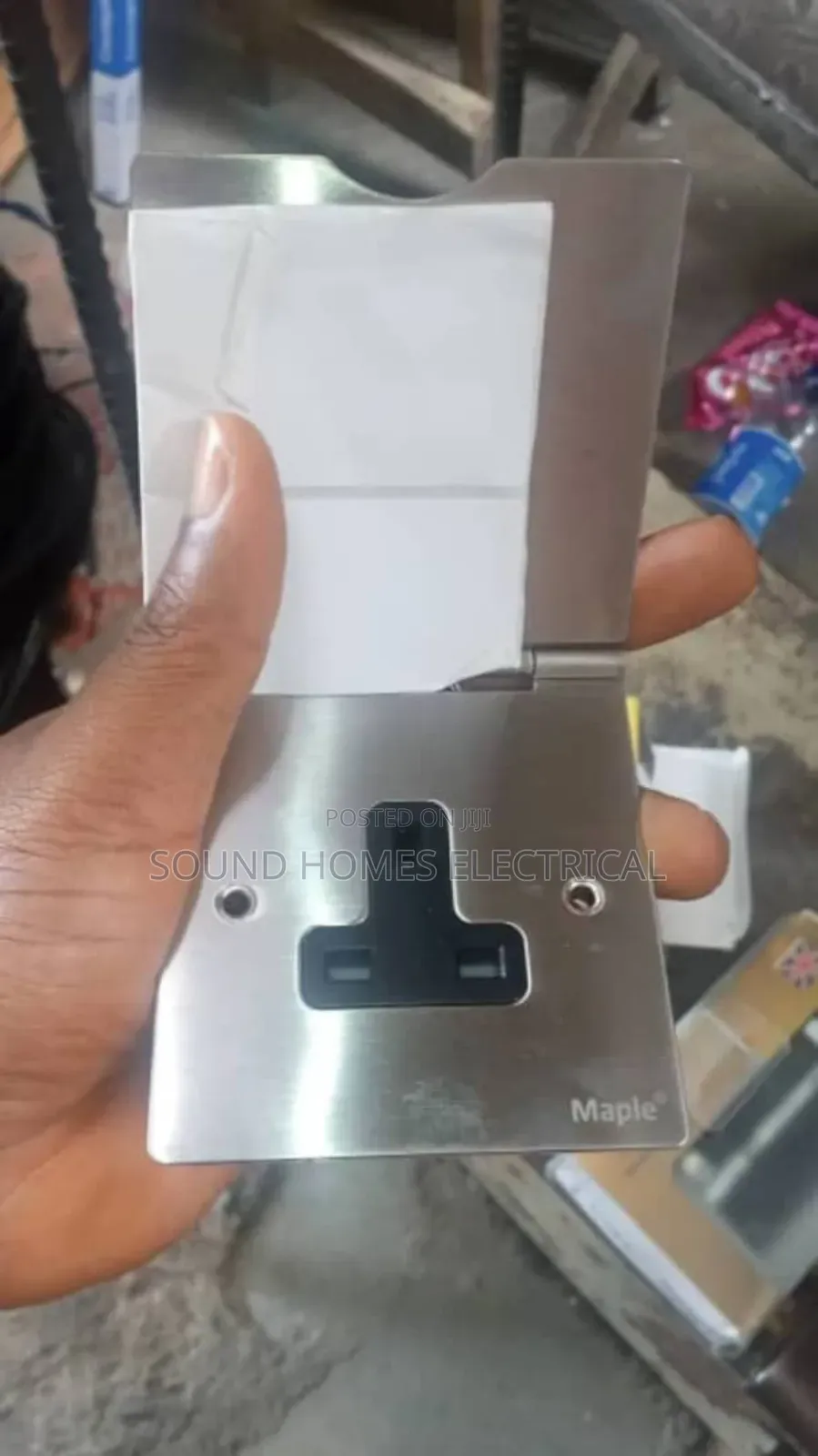 Single Metal Floor Sockets