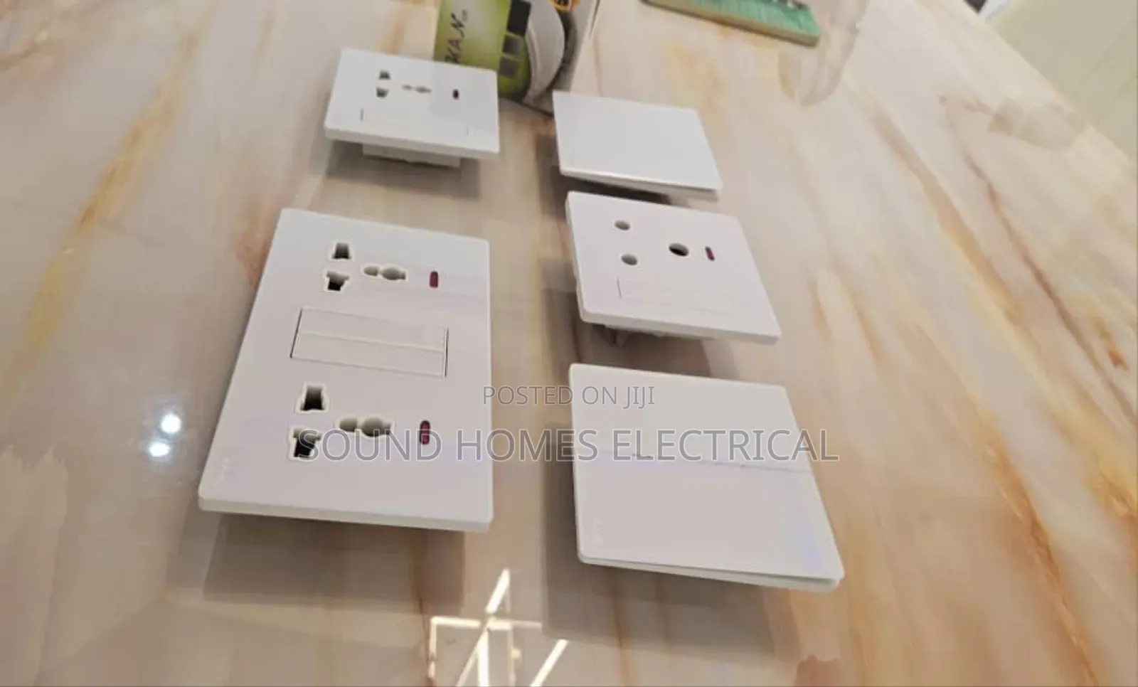 White Switches and Sockets