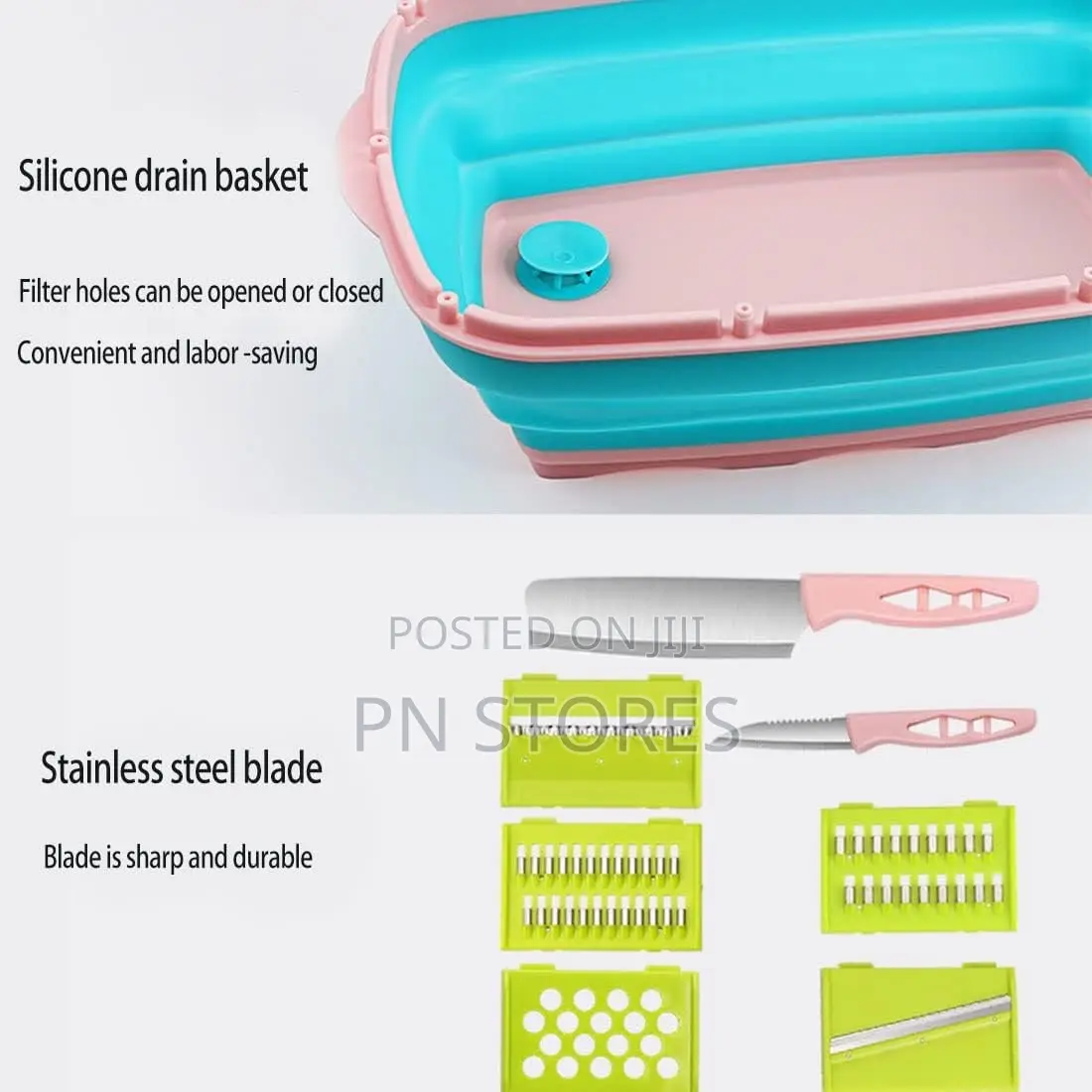 Vegetables Cutter and Board (9in1)