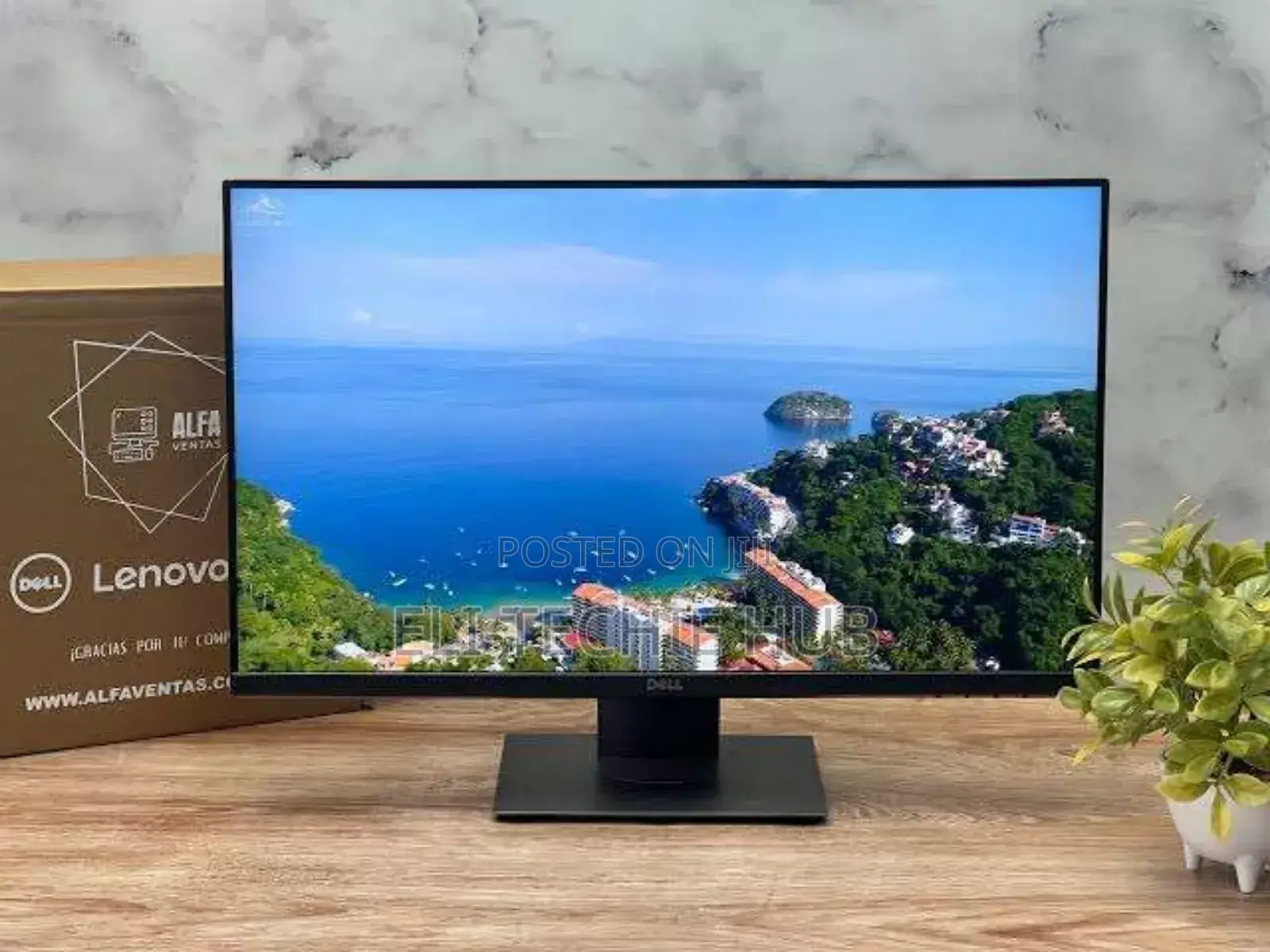 Dell 24" Ips Monitor 1920 X 1080p Frameless