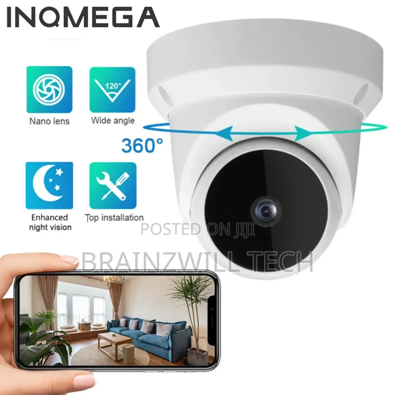 V380 App Remote Control Wifi Wireless Camera