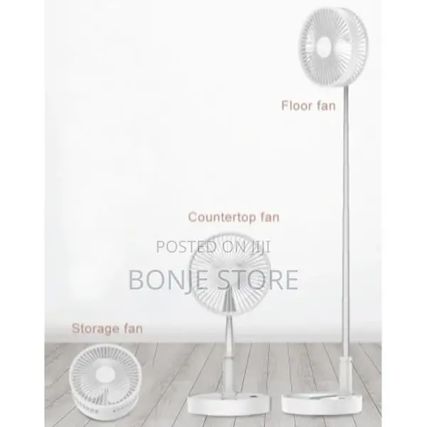 ZK Rechargeable Mini Fan Telescopic Foldable Head - 3600mah
