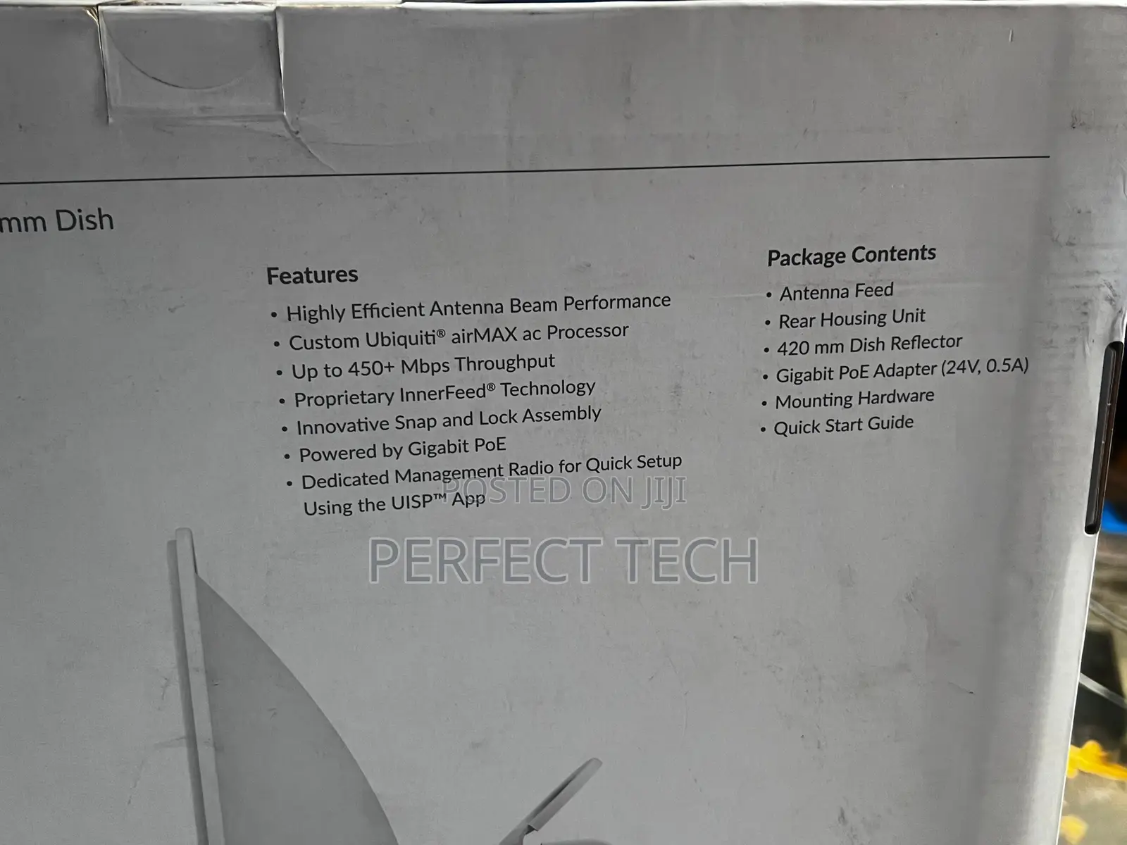 Ubiquiti Pbe-5ac-Gen2 |Airmax Powerbeam 5ac Gen2 5ghz Bridge