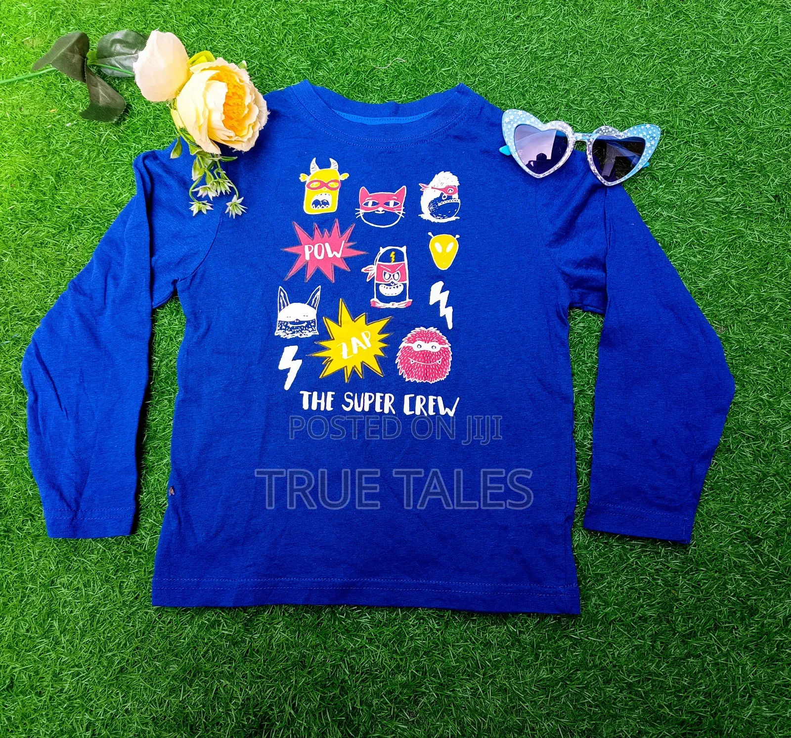 Boys Girls Mixed Batch Long Sleeve Tops Ages 2 to 10 Years