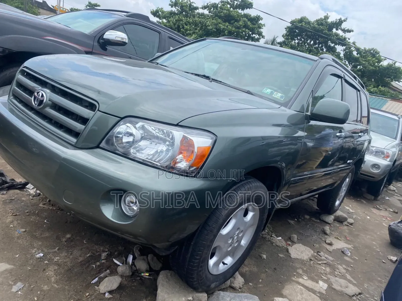 Toyota Highlander Limited V6 2007 Green