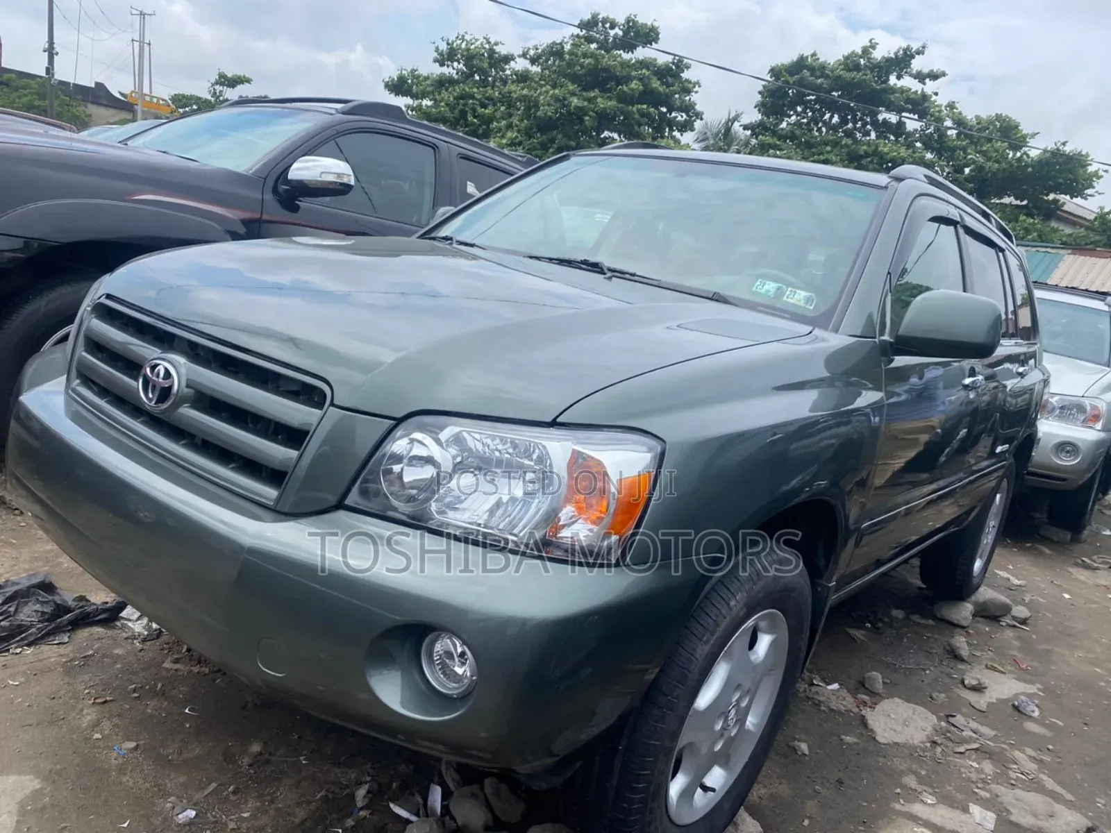 Toyota Highlander Limited V6 2007 Green