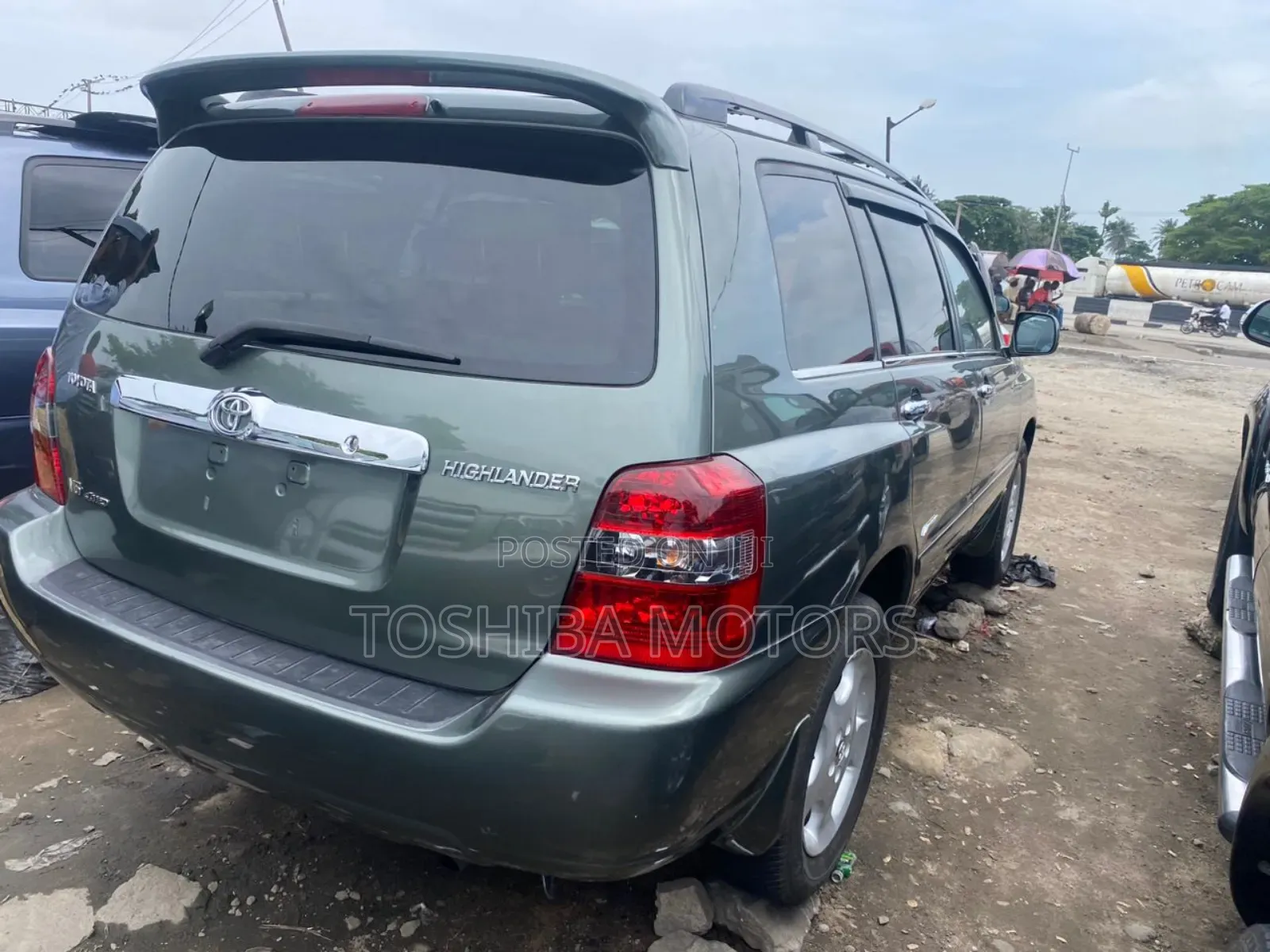 Toyota Highlander Limited V6 2007 Green