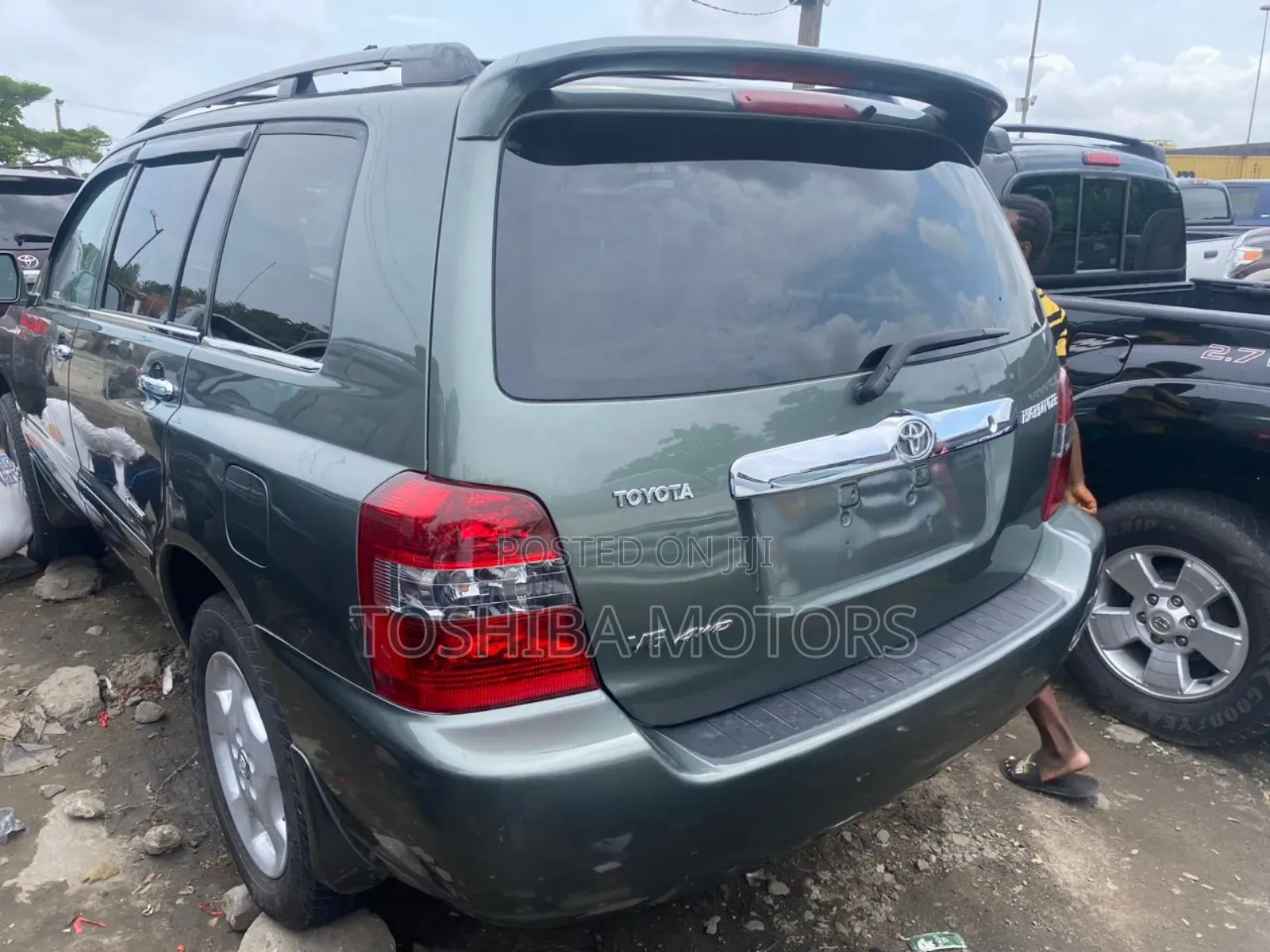 Toyota Highlander Limited V6 2007 Green