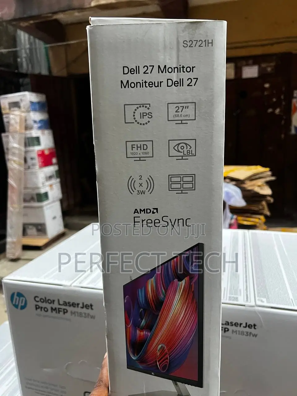 Dell 27inch Full HD AMD Freesync Ultra-Thin Bezel Monito