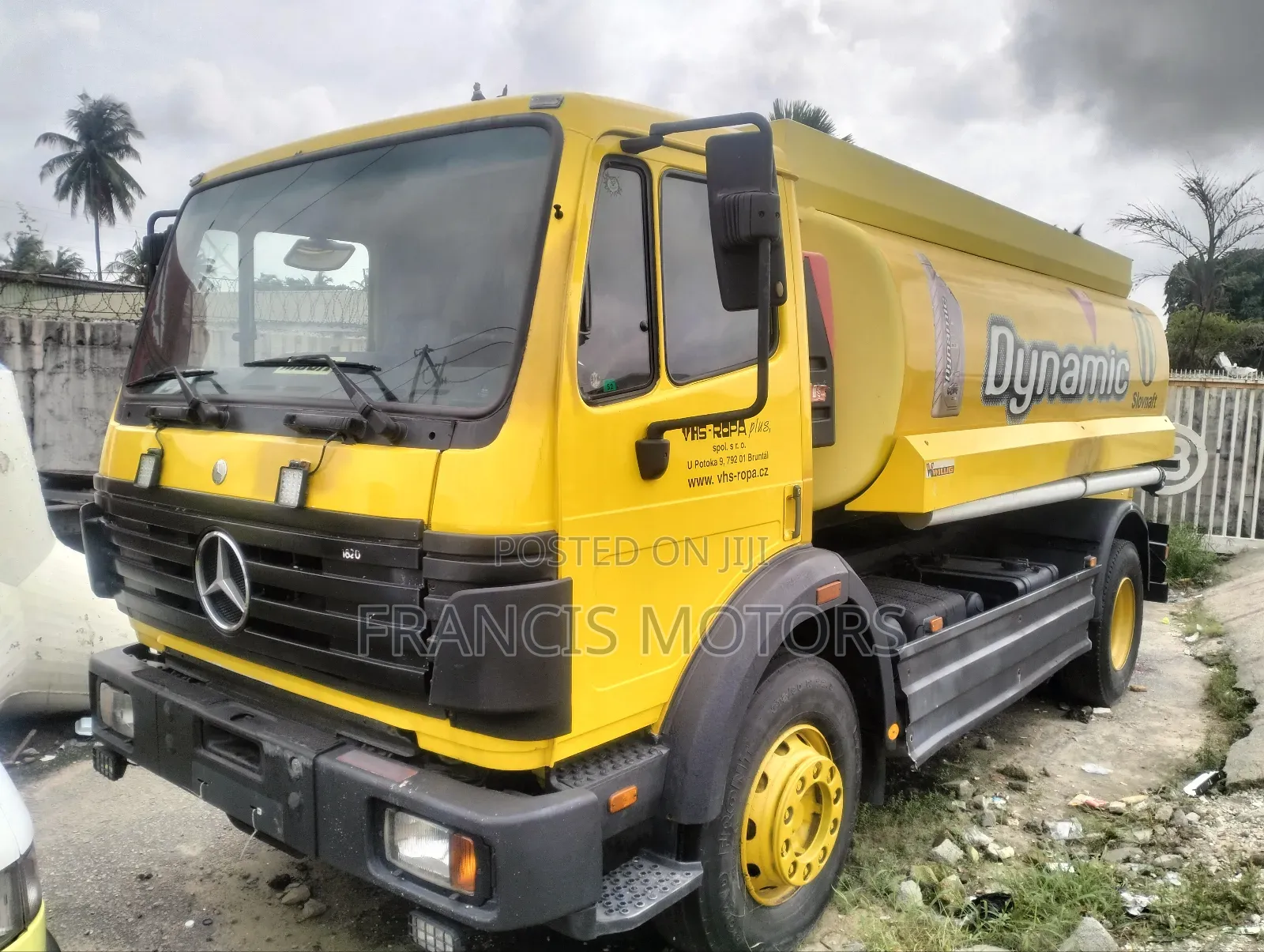 Mercedes Benz Diesel Tanker Truck