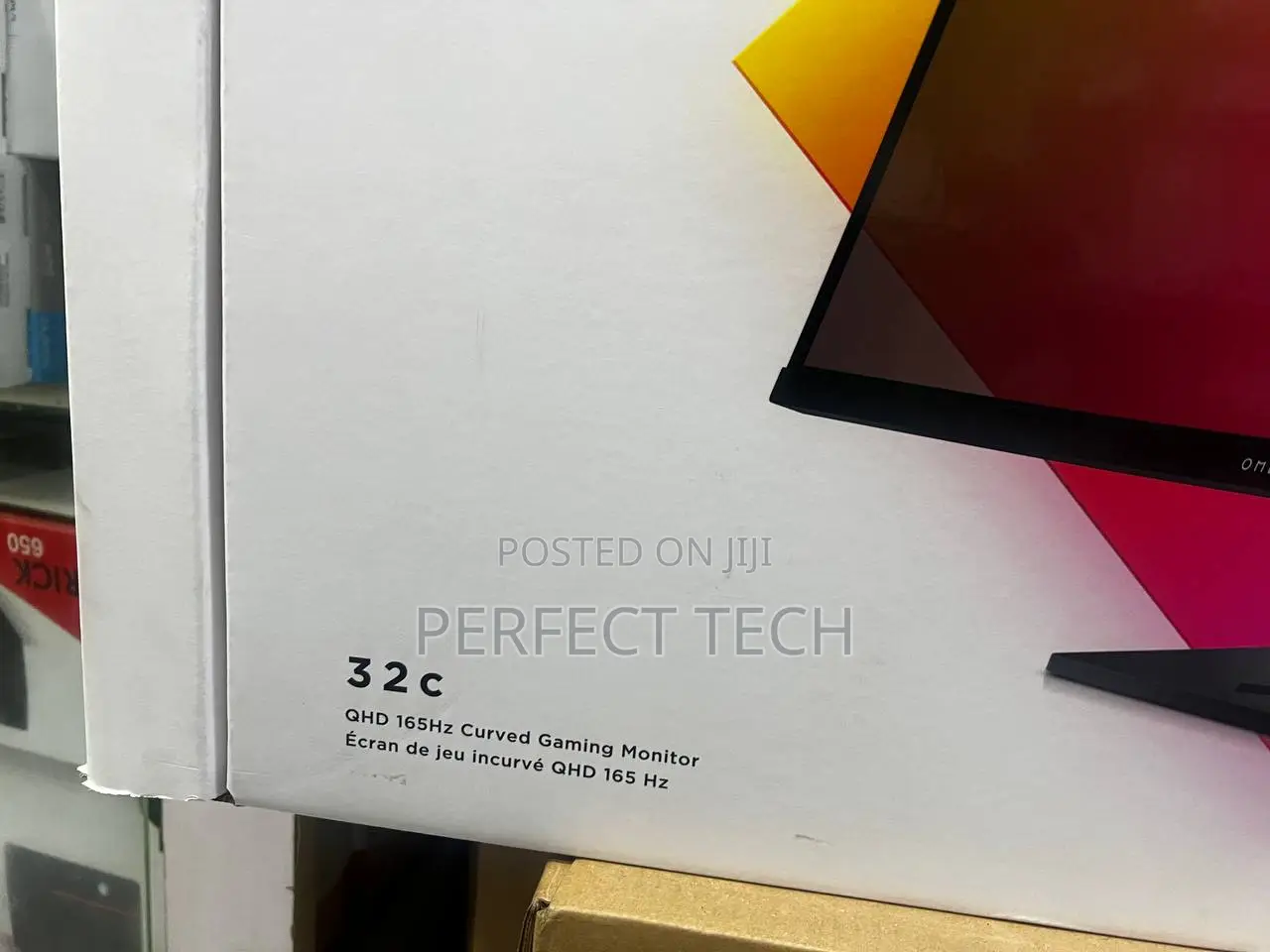 Hp Omen 32inch QHD 165hz Curved Gaming Monitor