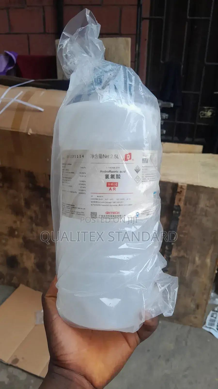 GHTECH Hydrofluric Acid 2.5 Litres