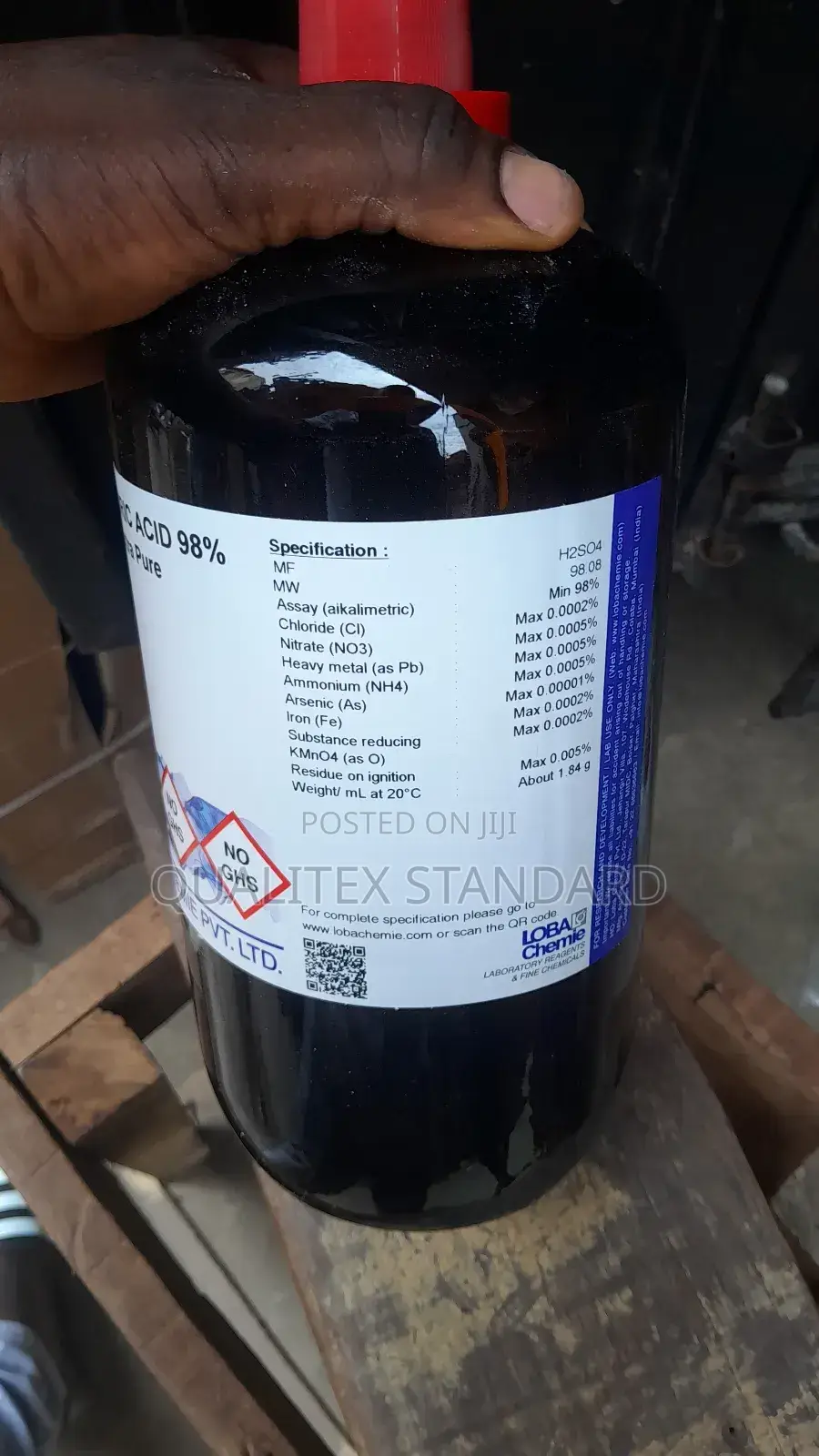 Lobachem 98% Sulphuric Acid