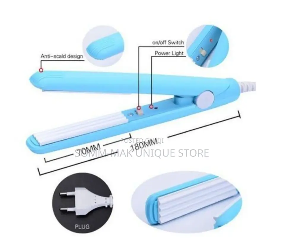 Mini Electric Hair Straightener/ Nylon Sealer