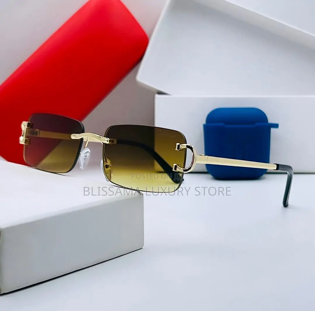Quality Cartier Rimless Glasses