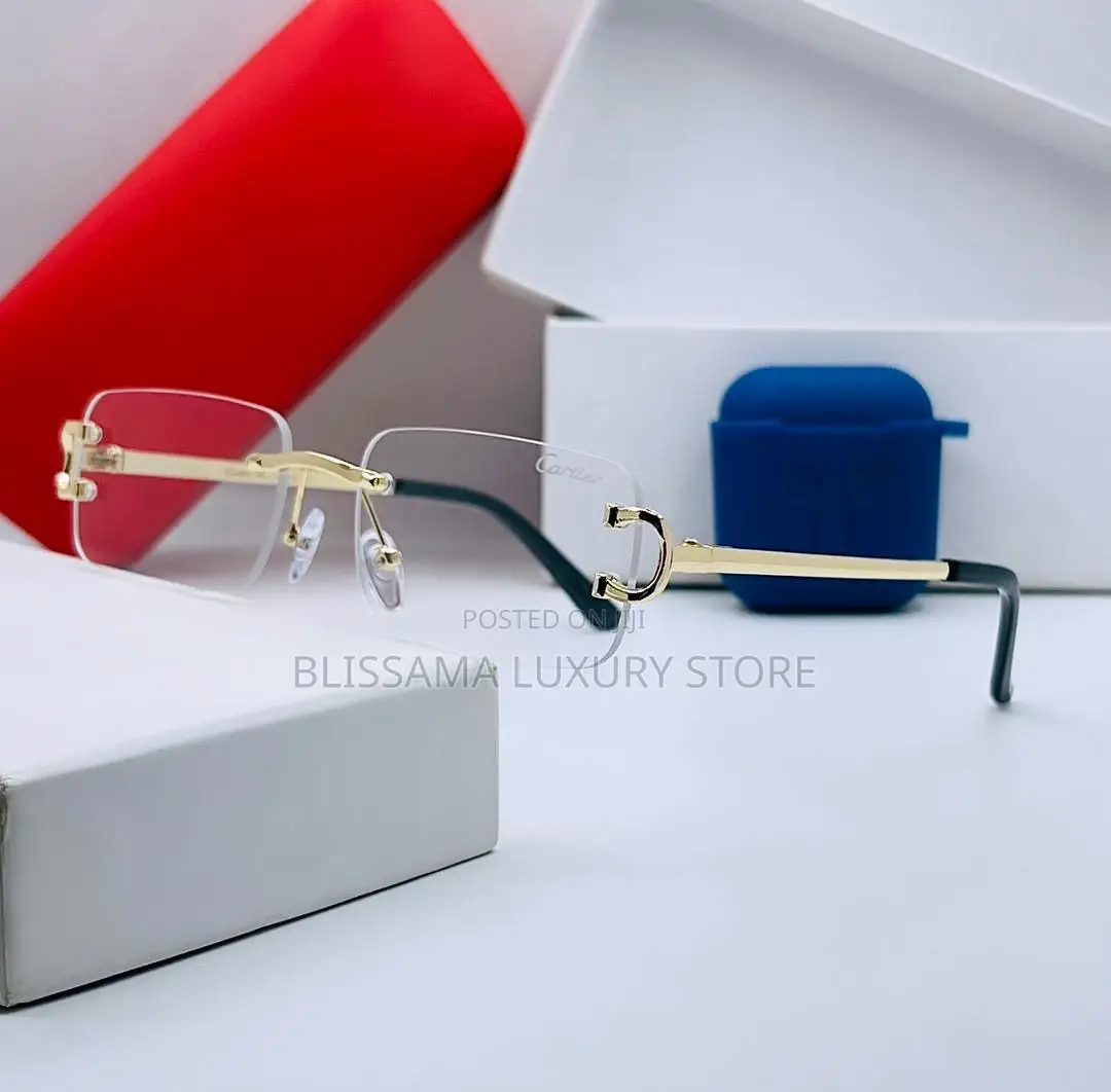 Quality Cartier Rimless Glasses