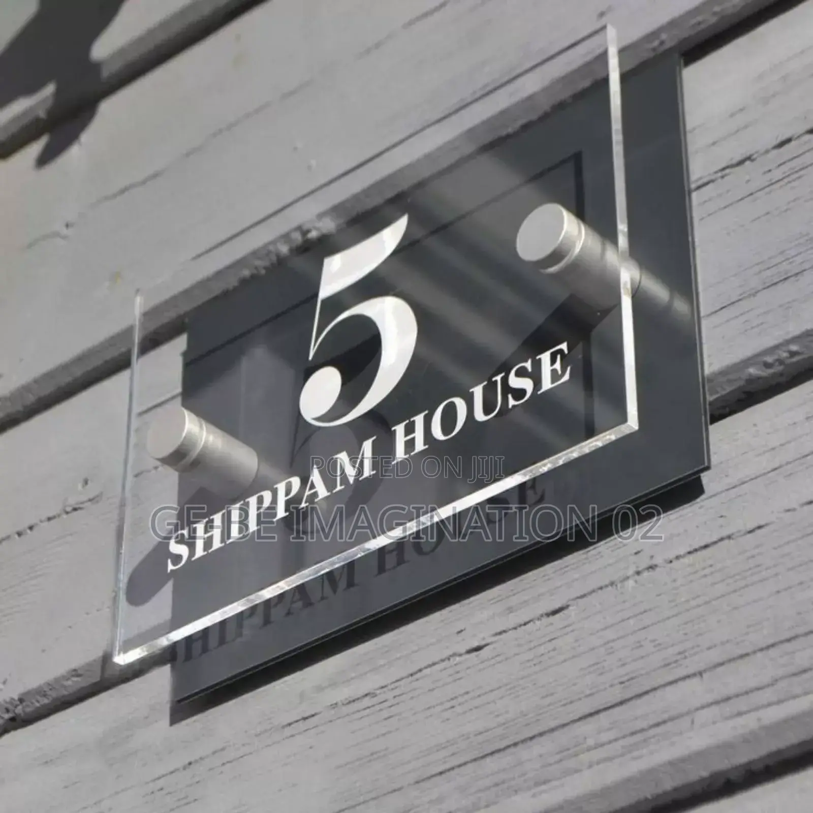 Signage and House Numbering Sign