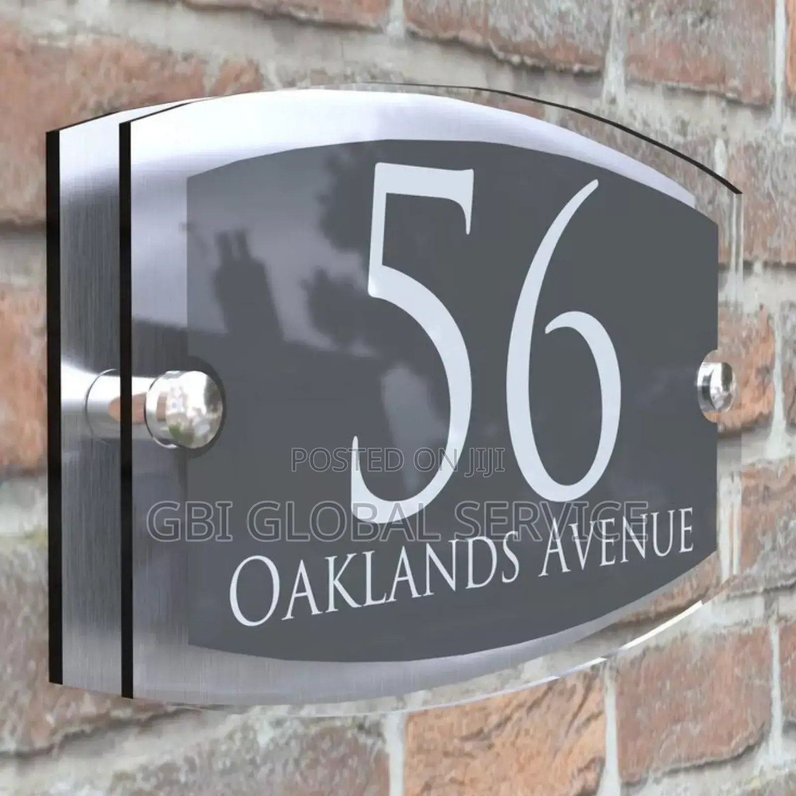 House Number Light Sign