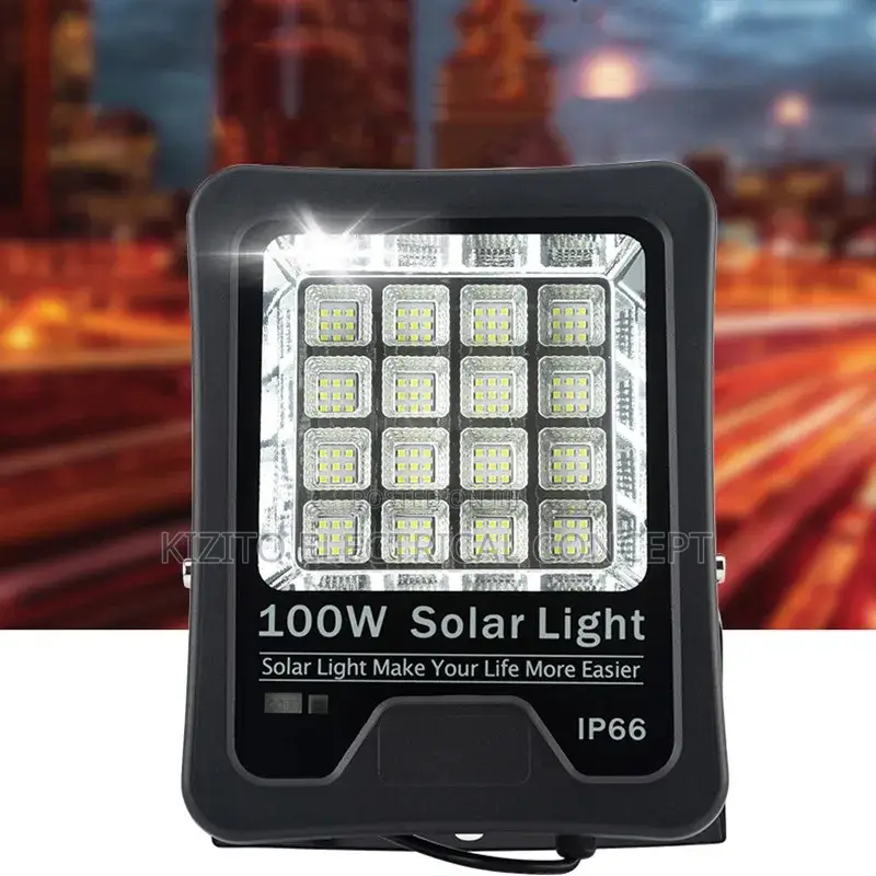100watts Solar Flood Light Separate Panel
