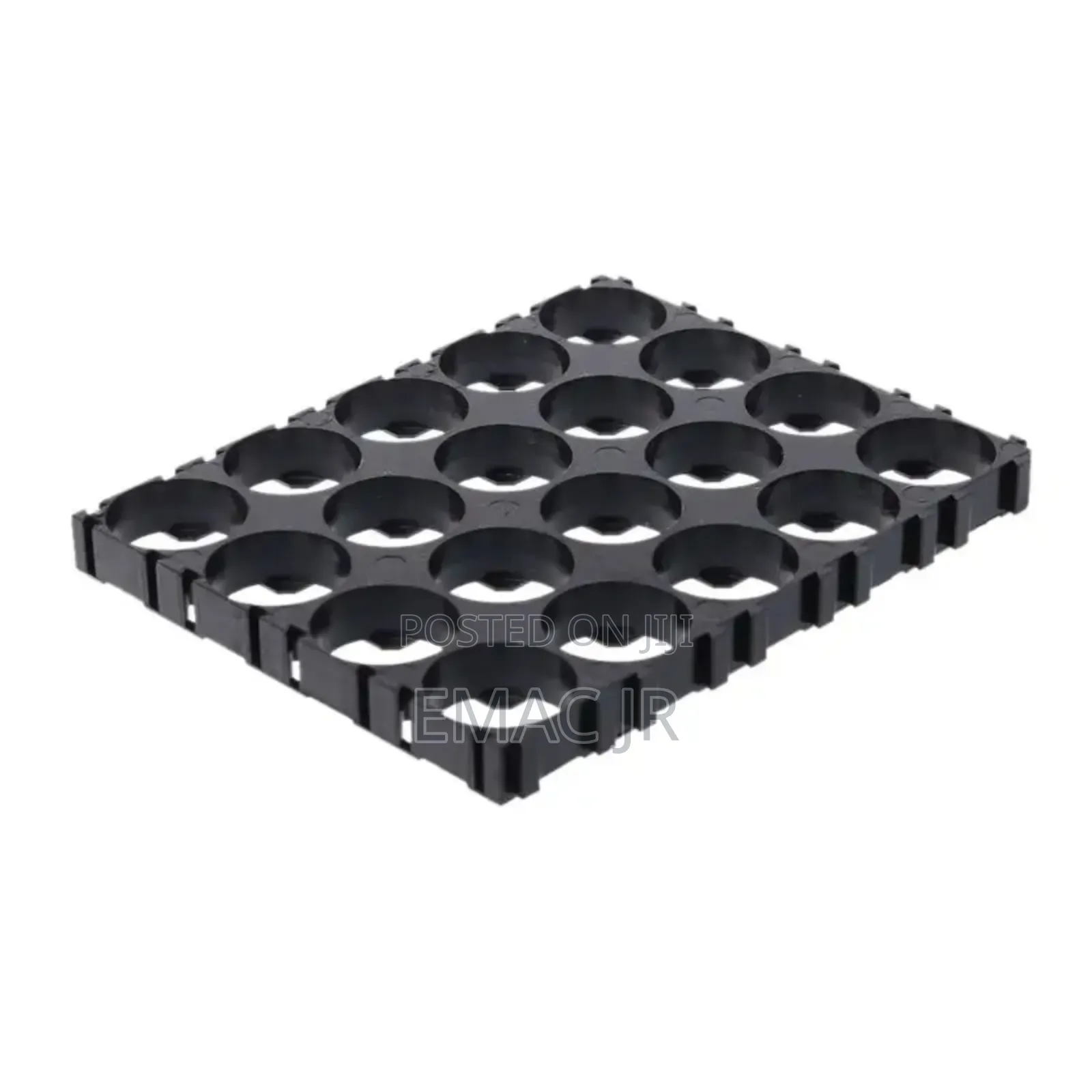10, 20, 30, Holes 18650 Lithtium Battery Holder Cylindrical