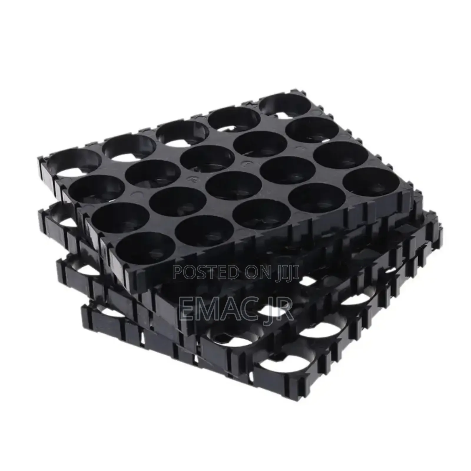 10, 20, 30, Holes 18650 Lithtium Battery Holder Cylindrical