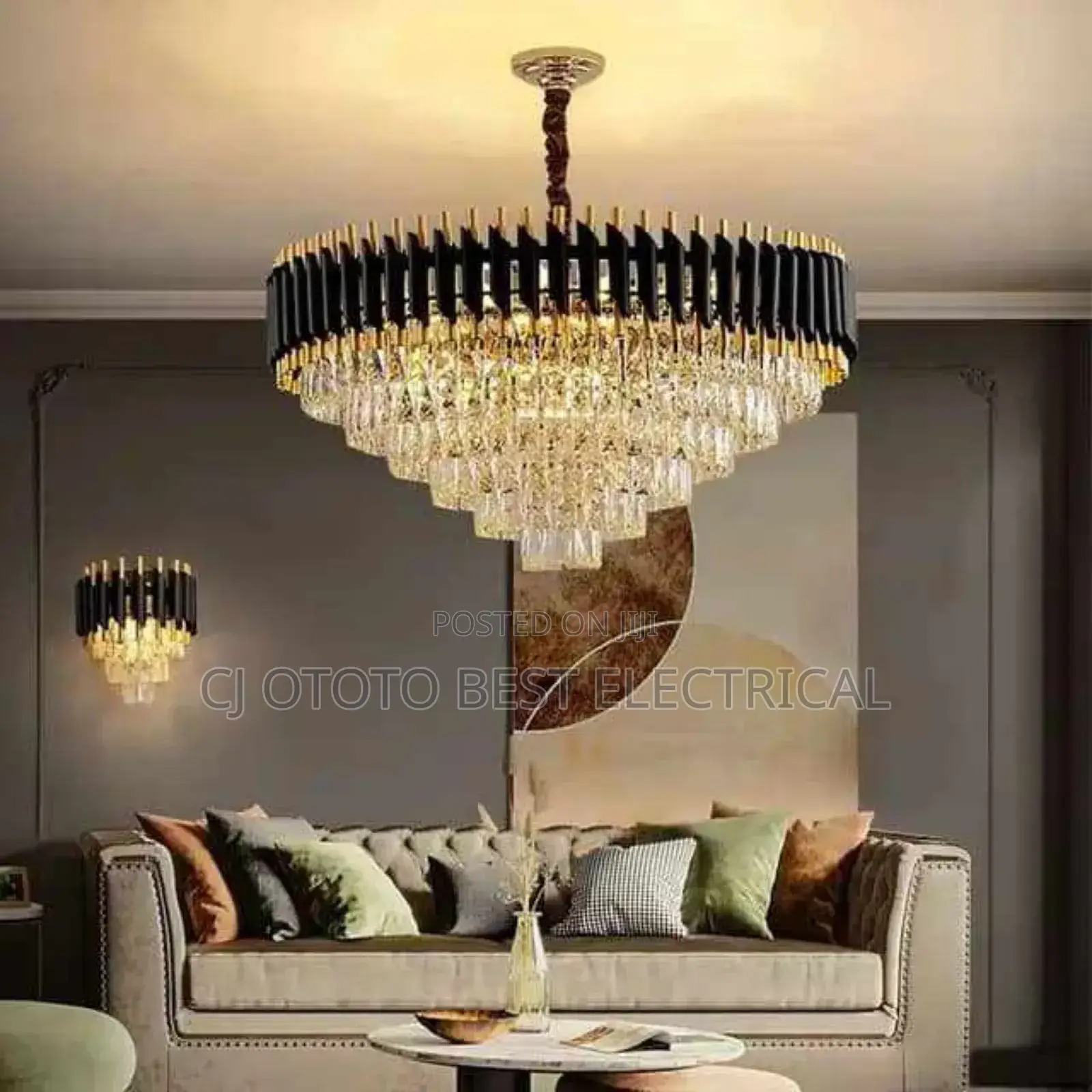 Best Crystal Chandelier Light for Your Sitting Room and Living Room