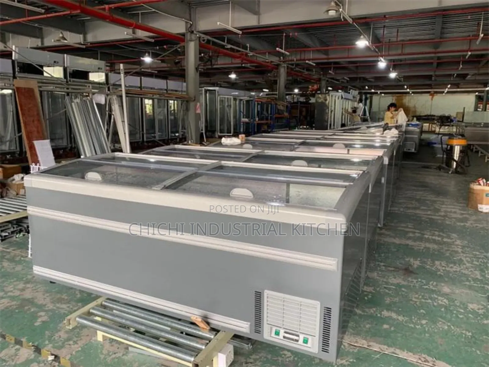 1.8 Meters Industrial Island Freezer/ Supermarket Display