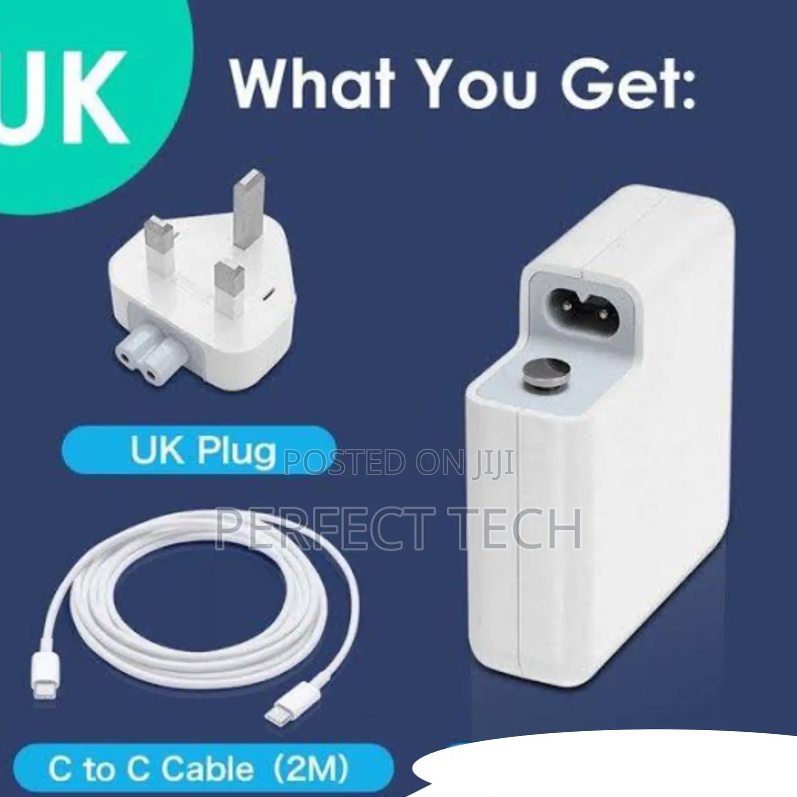 140w Macbook USB-C Power Adapter [UK Standard]