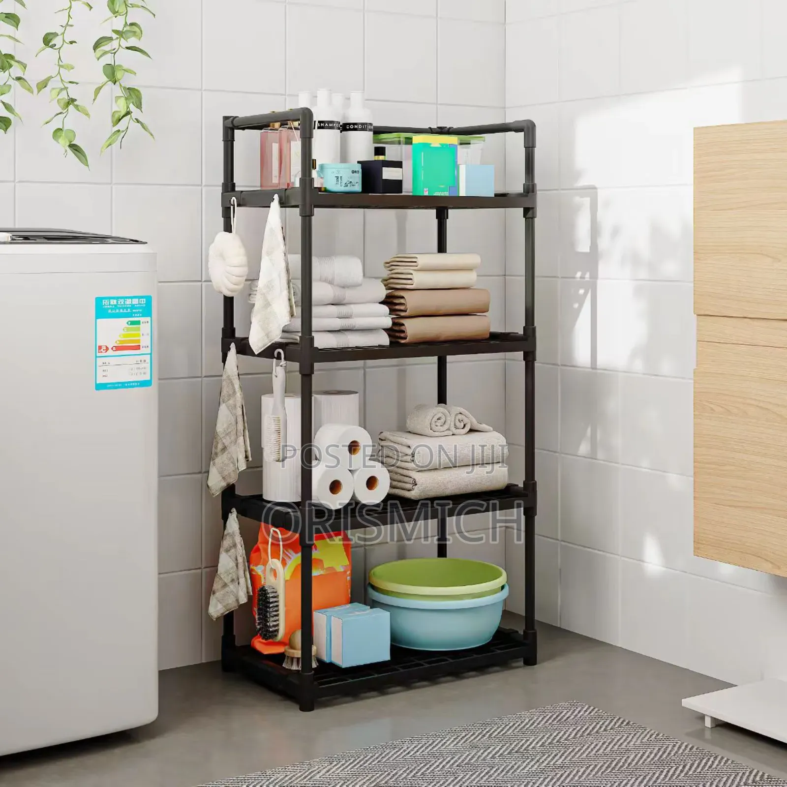 4 Tier Kitchen and Bathroom Rack