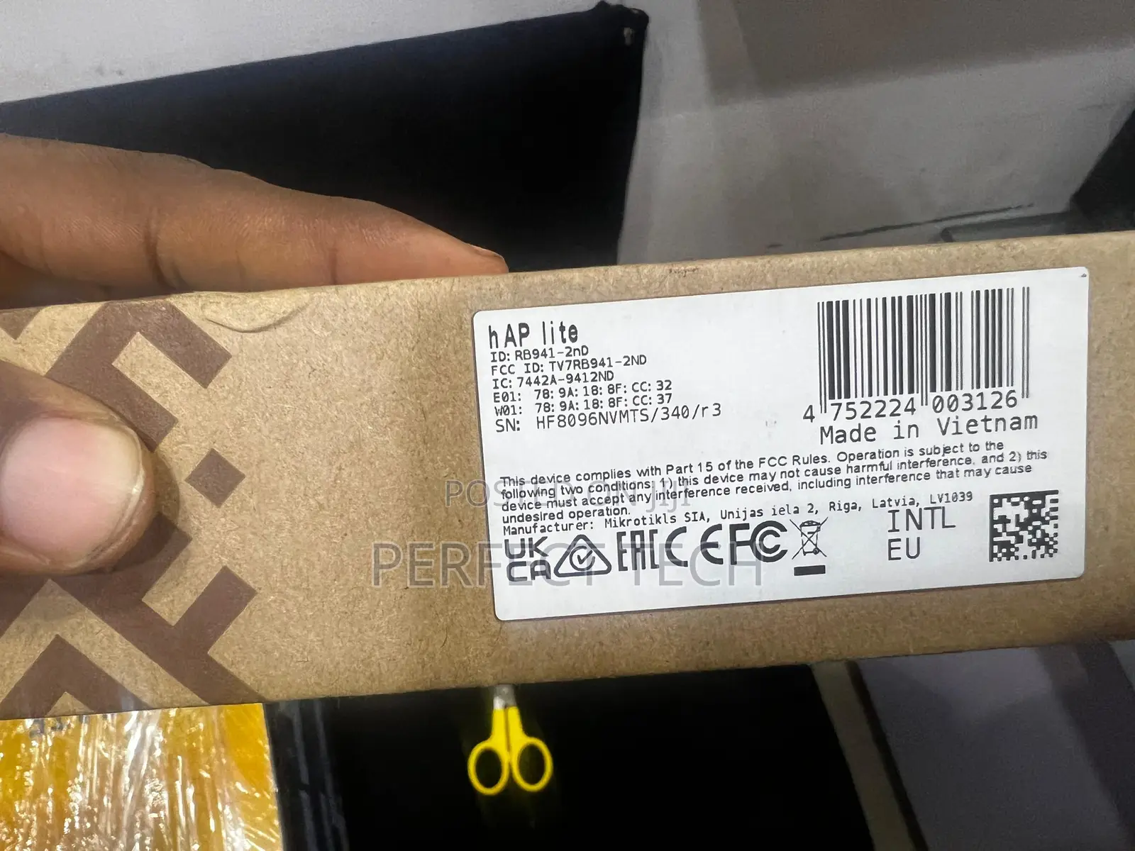 Mikrotik RB941 Home Wireless AP With Dual Chain 2.4ghz