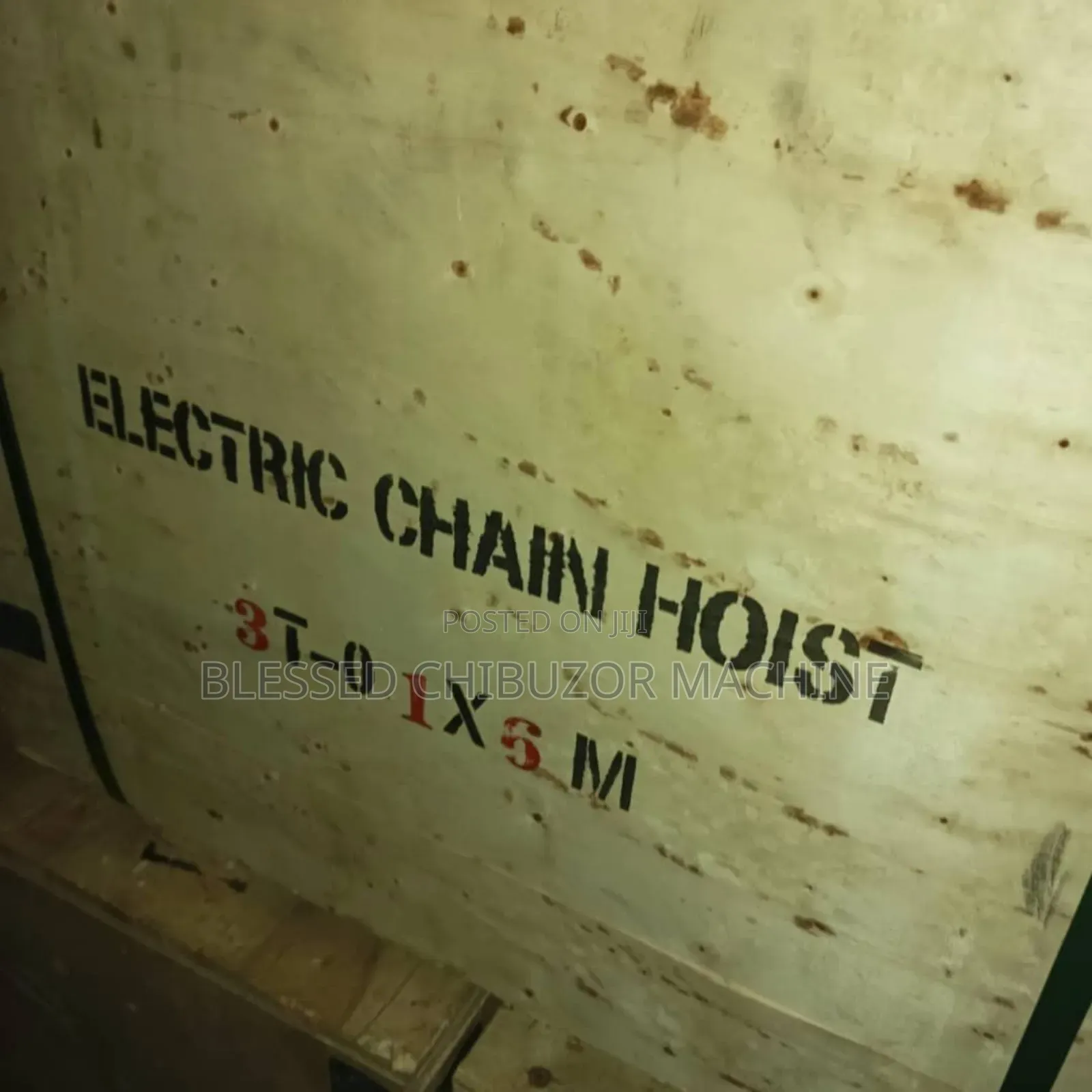 Electric Chain Holst 3 Ton 6m