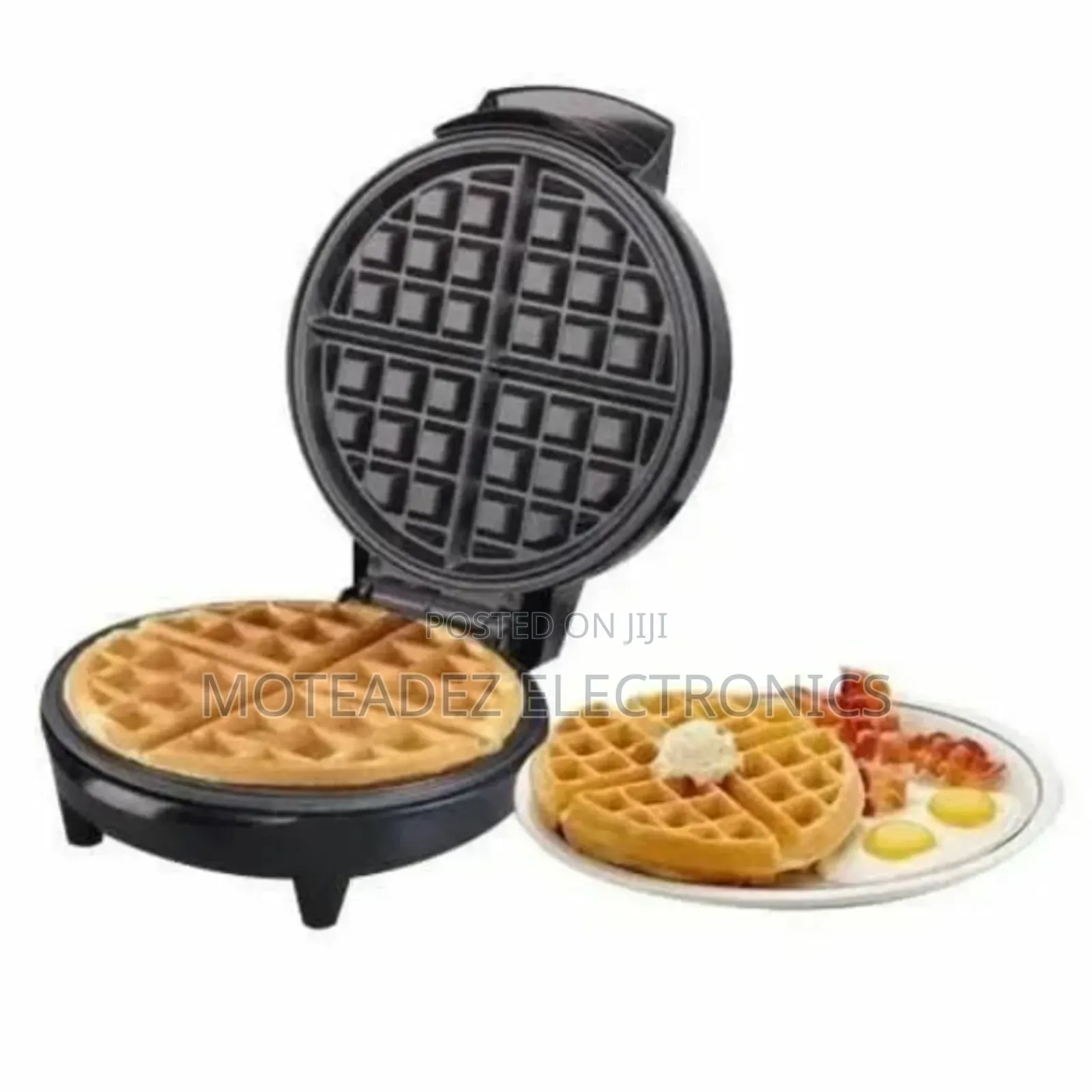 Sokany 1000w Round Shape Electric Non Stick Waffle Maker