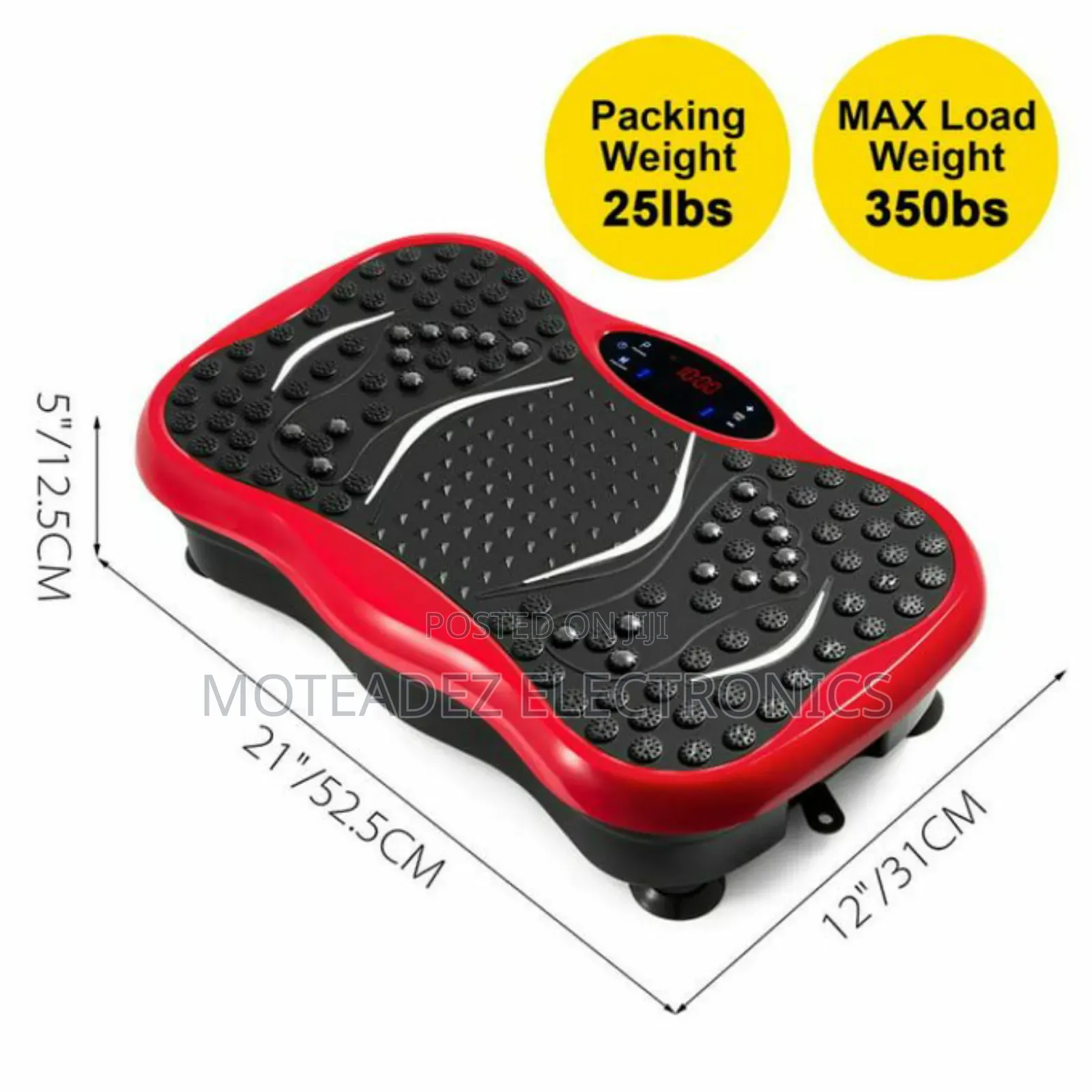 Big Ultra Thin Full Body Vibration Exercise/Weight Loss Massage Plate