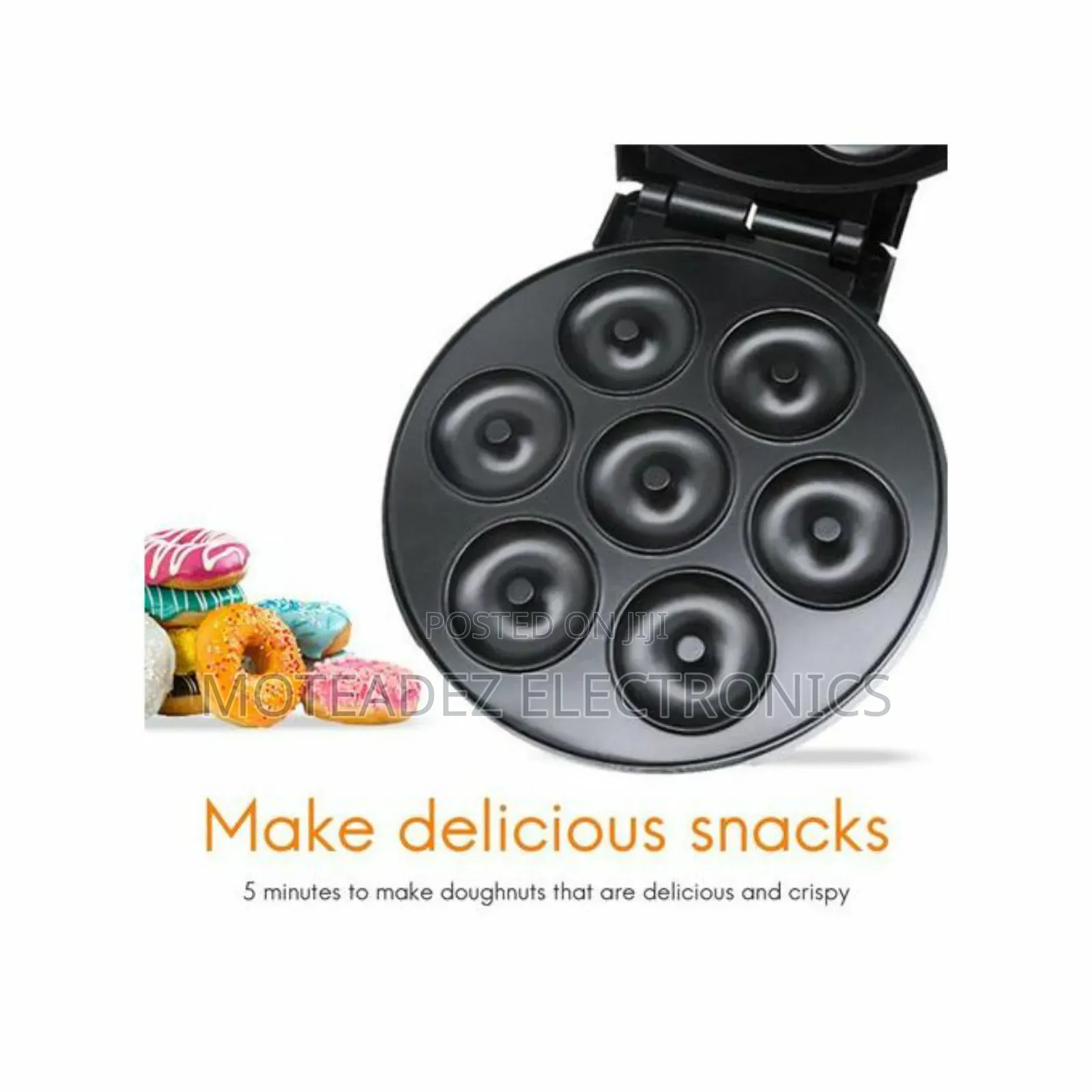 Sokany 7 Holes 1000w Electric Non Stick Coating Donut Maker