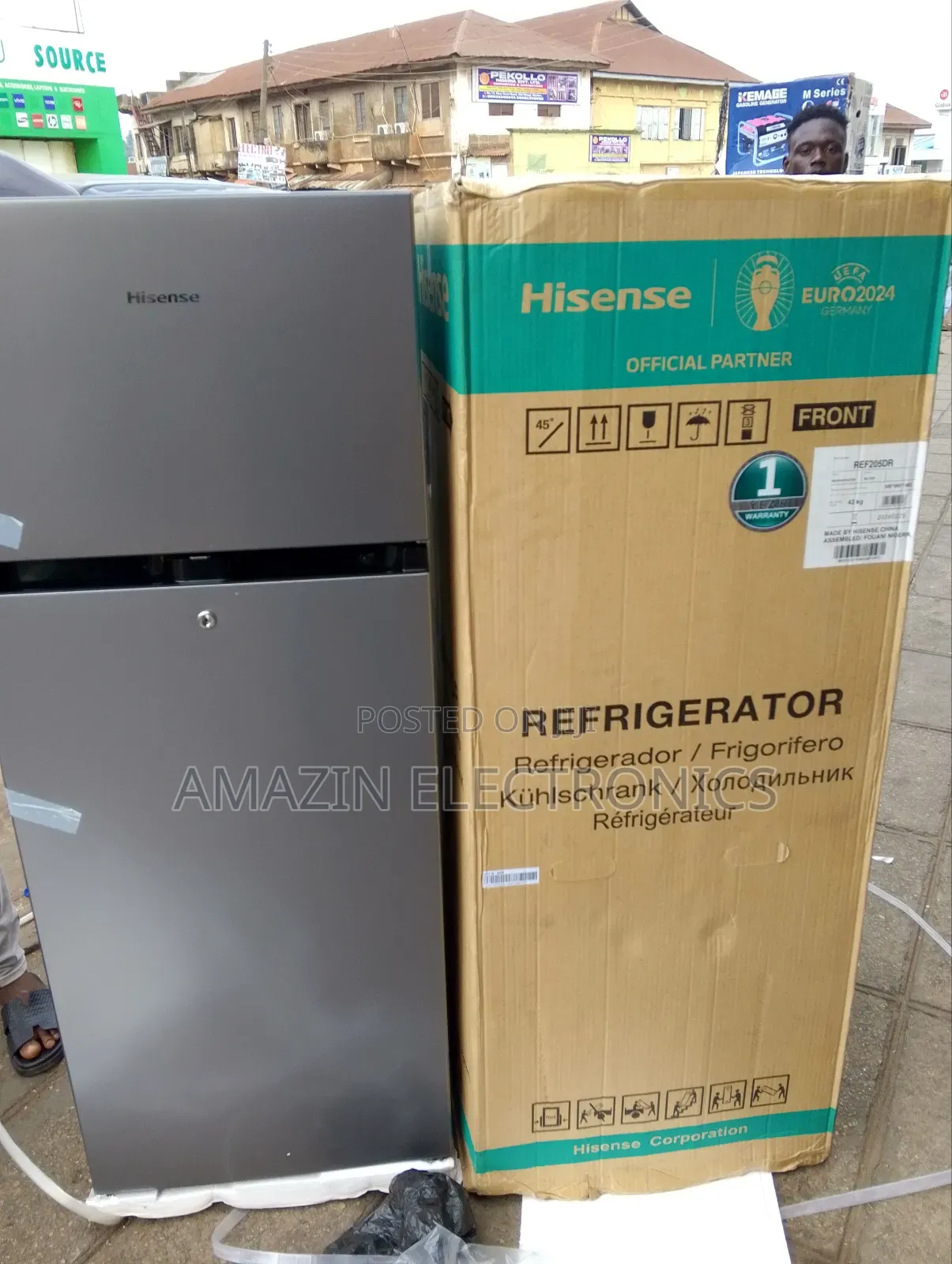 Hisense 205DR Double Door Refrigerator