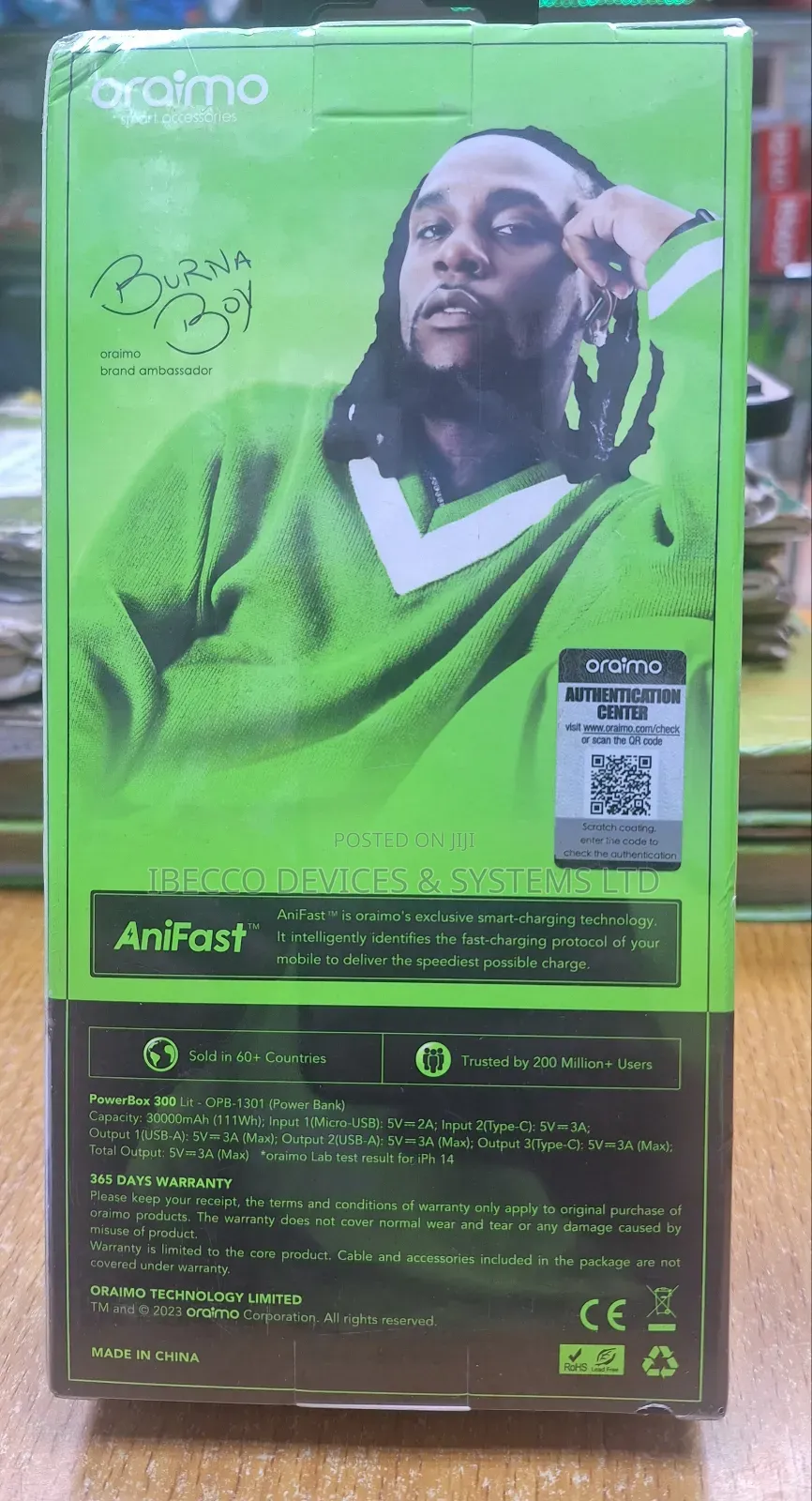 Oraimo 30000mah Power Bank
