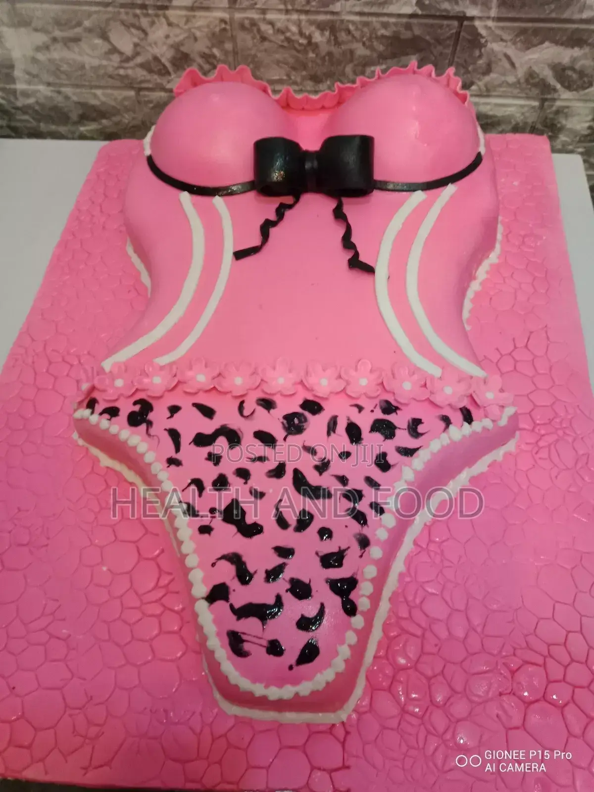 Bikini Adult Birthday Cake