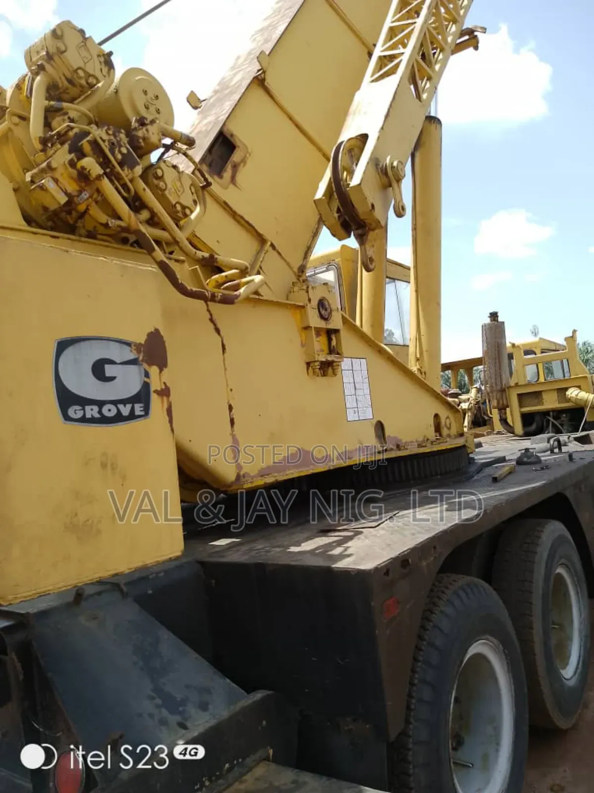 50 Tons Grove All-Terrain Motor Crane - Foreign Standard Use