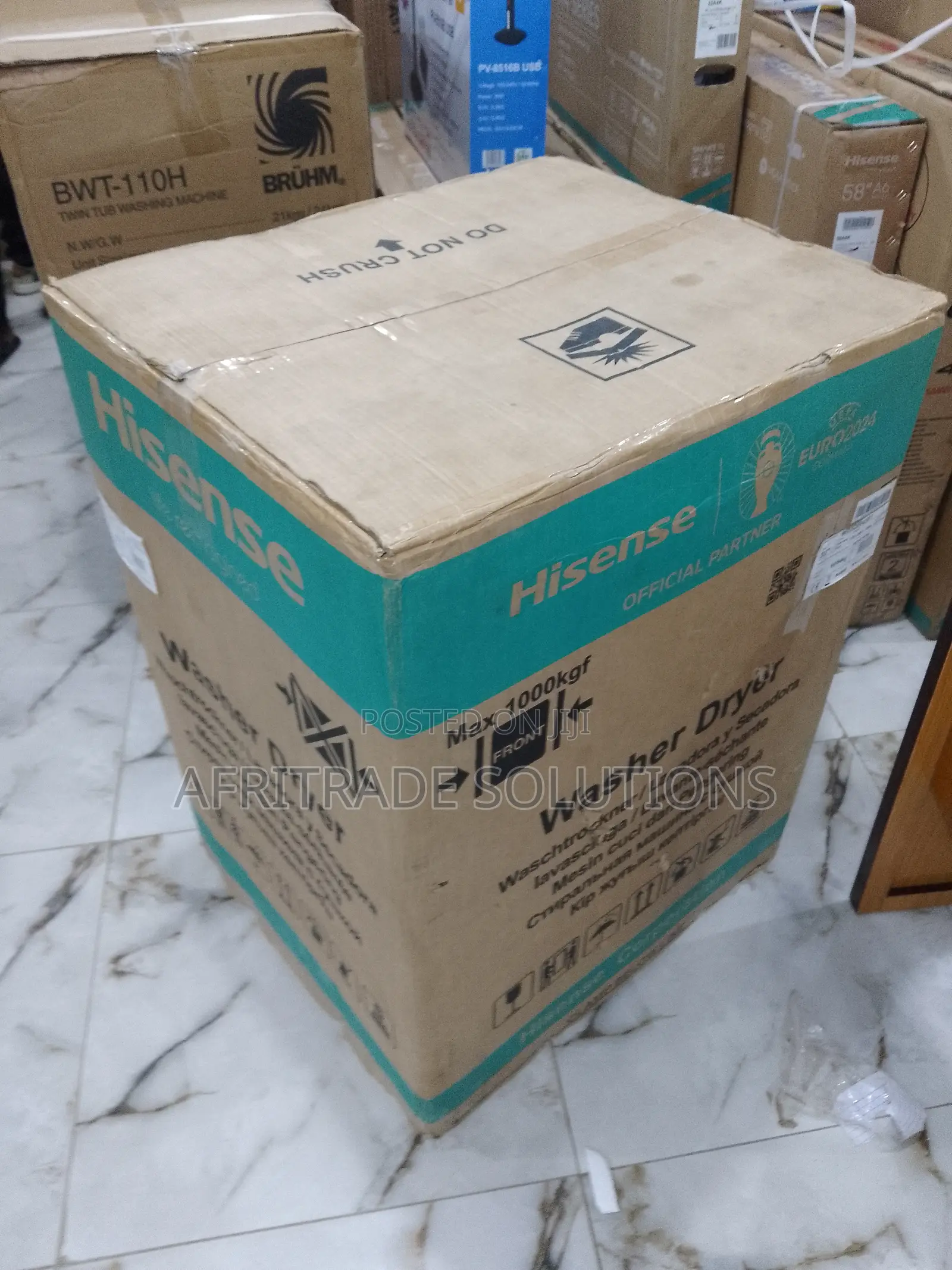 Durable HISENSE 8KG Front Load (Wash Dry) Washing Machine