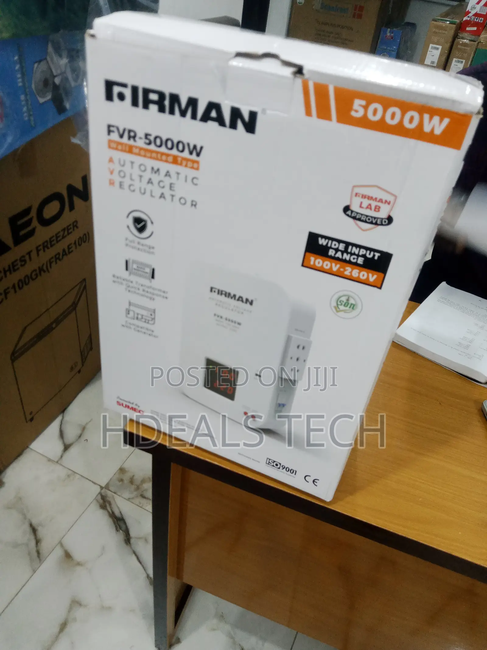 Easy Powered Fireman Sumec 5000W Voltage Regulator