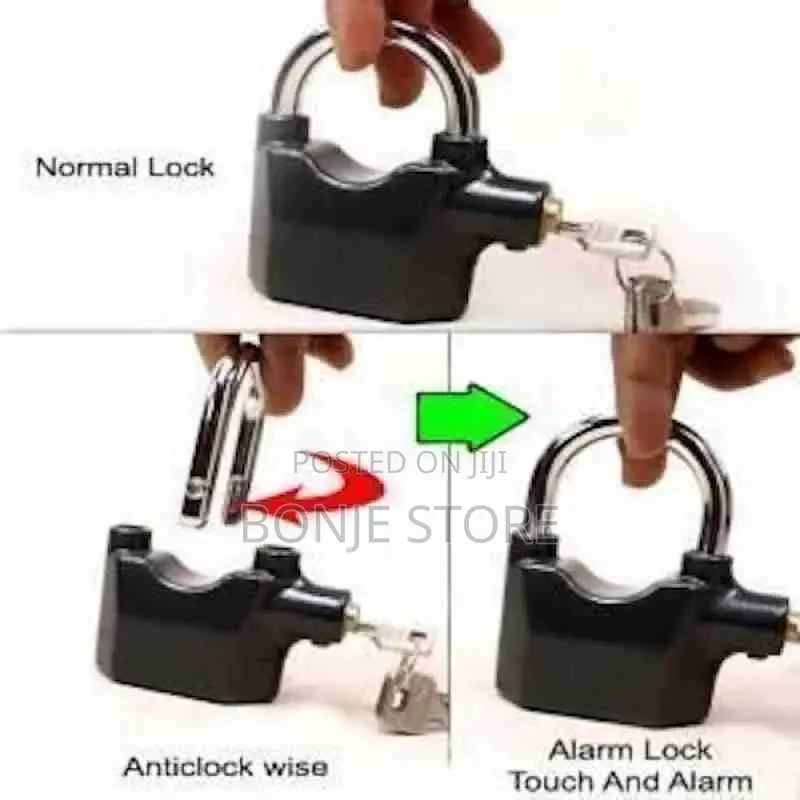 Anti-Theft Alarm Security Padlock