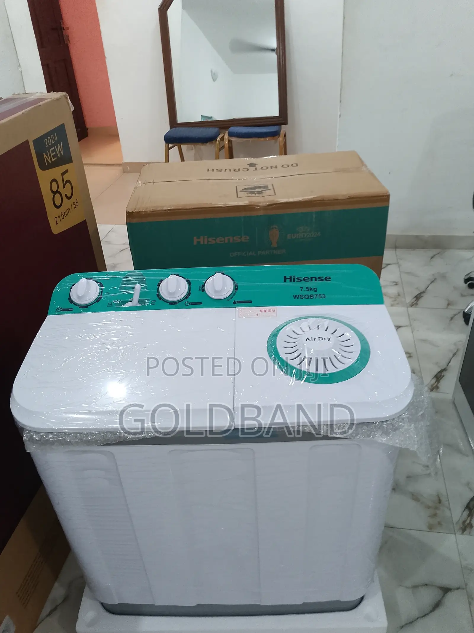 Top Pick Hisense Washing Machine 7.5kg WSQB753