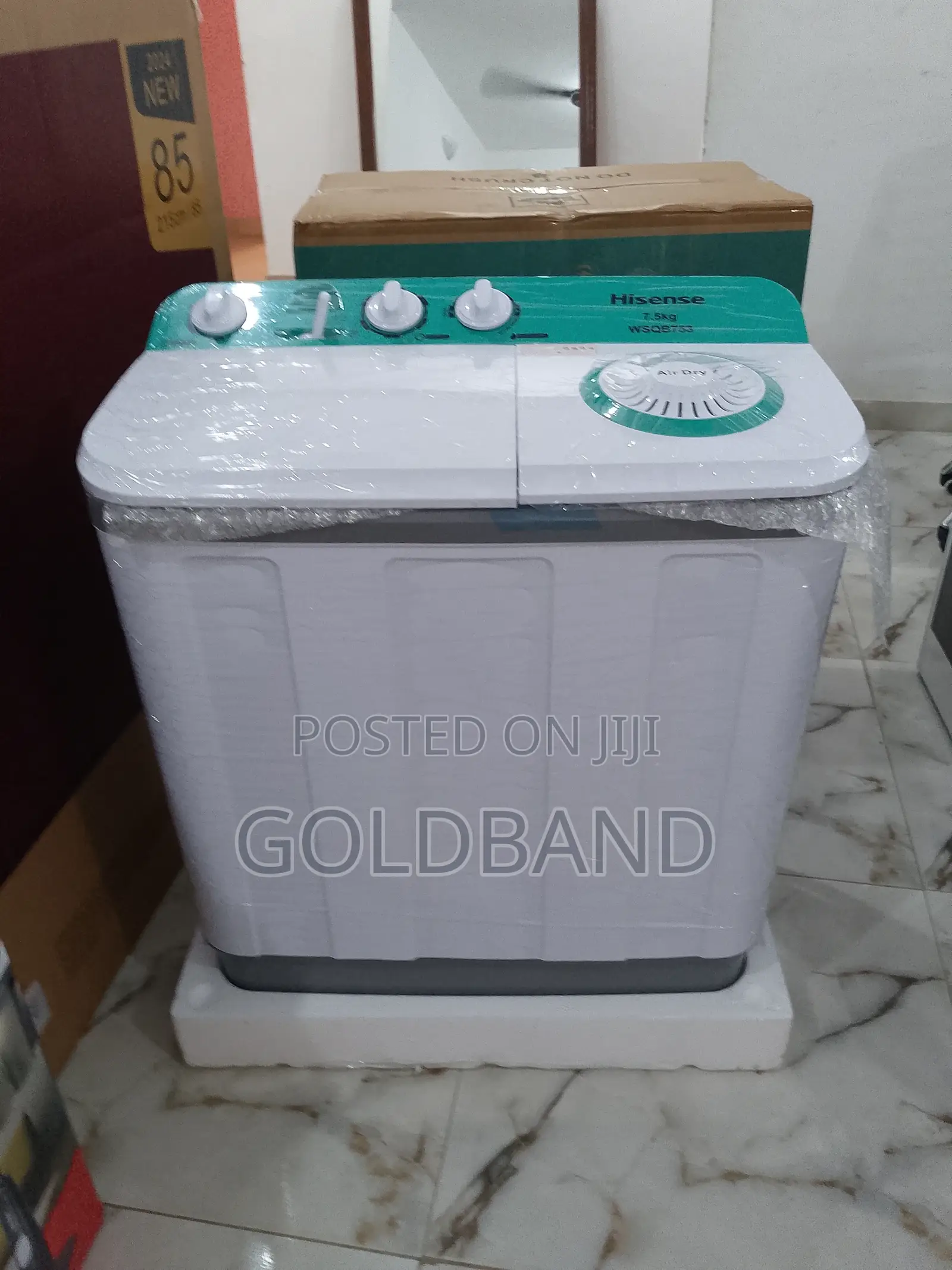 A Quality Graded Hisense 7.5kg Washing Machine WSQB753