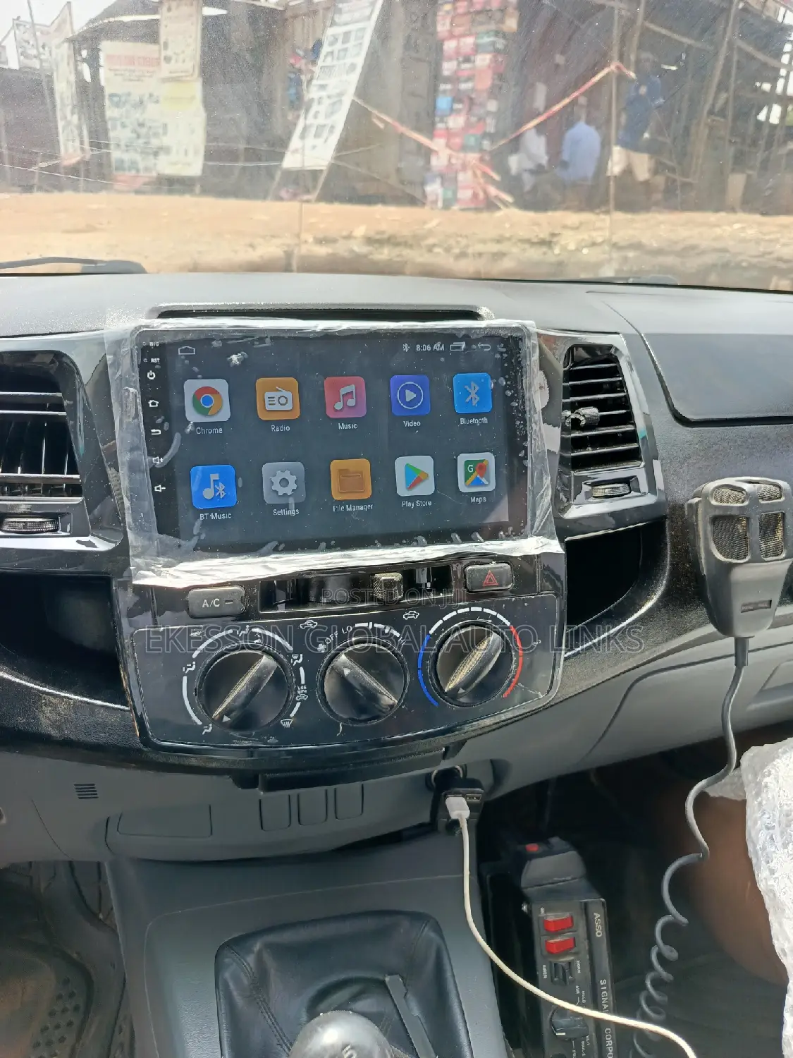 Toyota HILUX 2010-2020 Android Screen With Reverse Camera