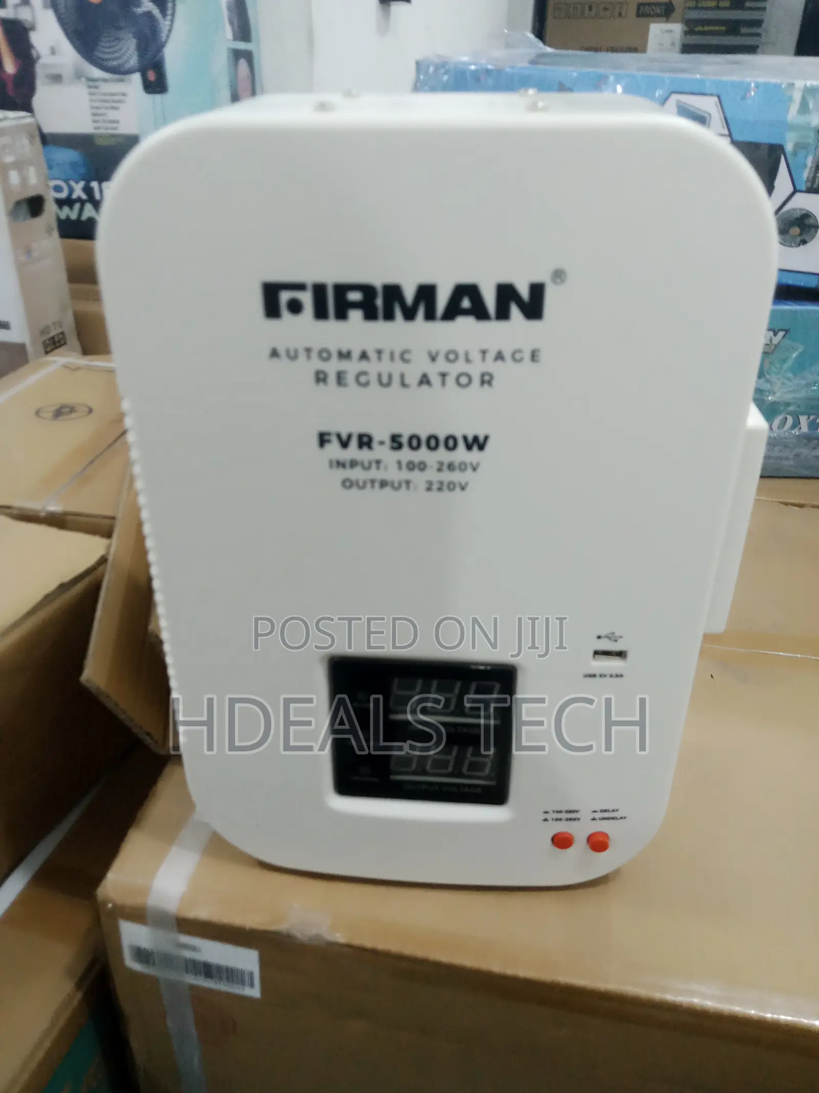 FVR - 5000W Automatic Voltage Digital | Fireman 