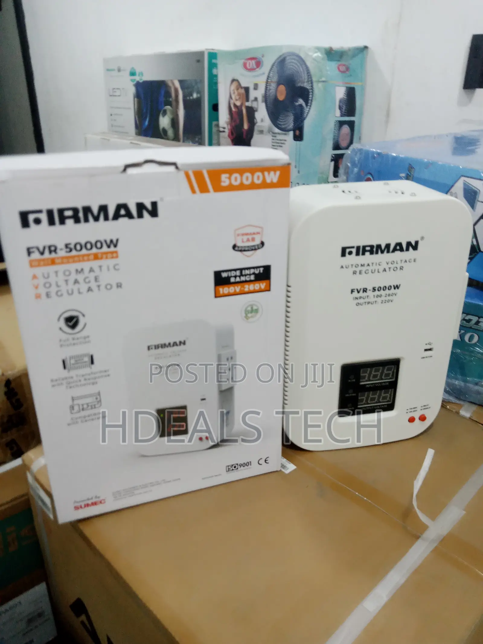 FVR - 5000W Automatic Voltage Digital | Fireman 