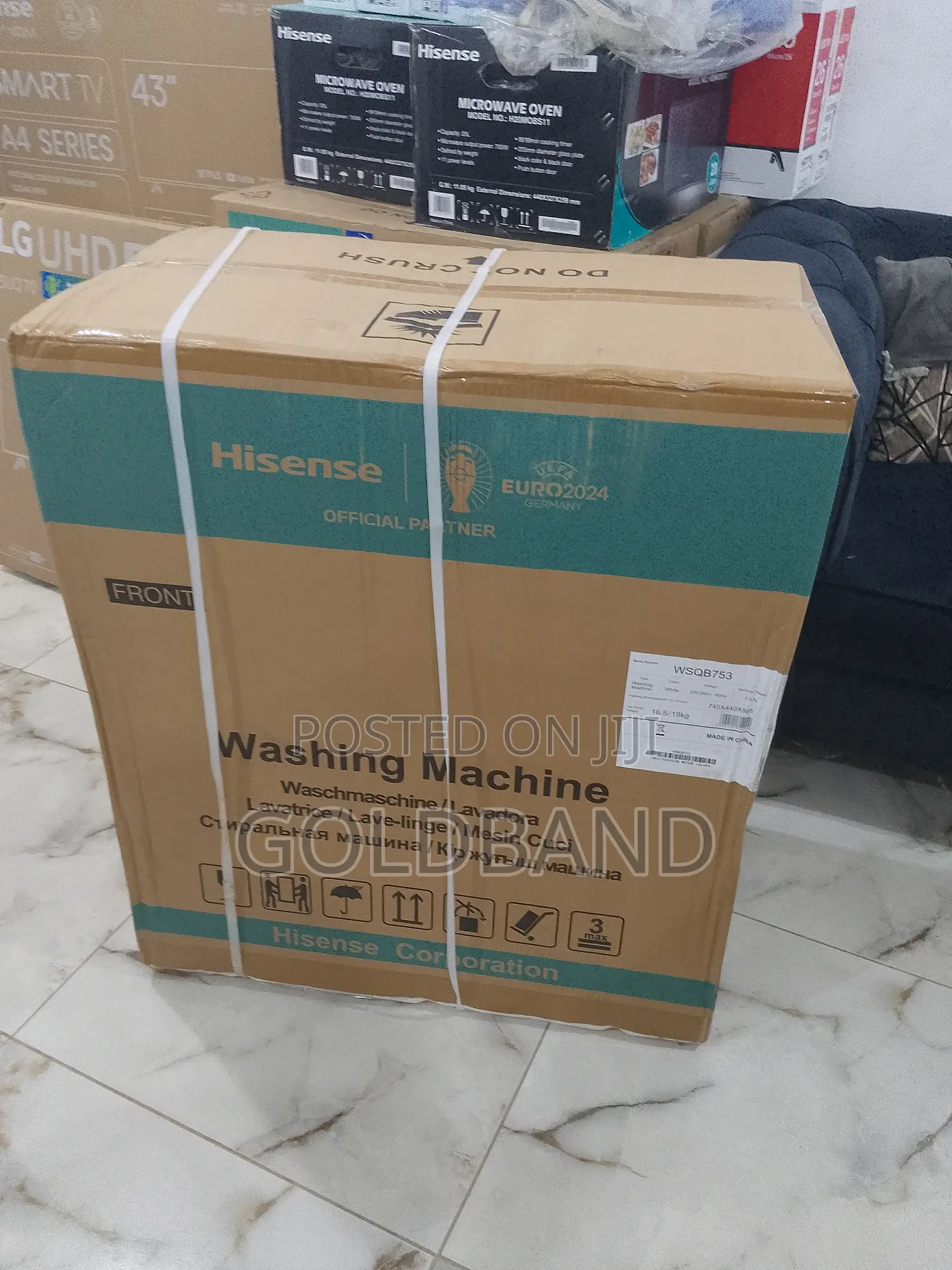 Effective Washing Machine Hisense 7.5kg WSQB753